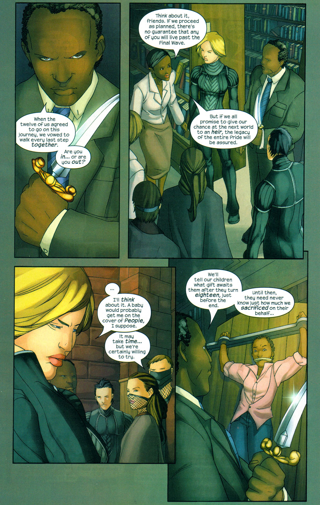 Read online Runaways (2003) comic -  Issue #13 - 23