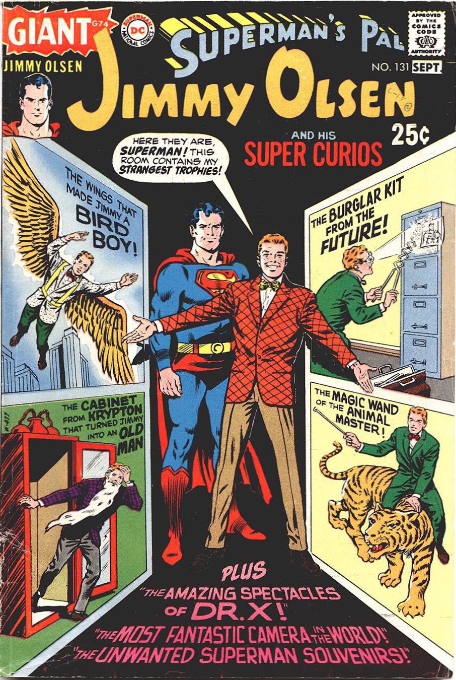 Read online Superman's Pal Jimmy Olsen comic -  Issue #131 - 1