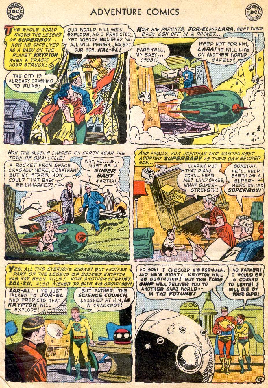 Read online Adventure Comics (1938) comic -  Issue #242 - 4