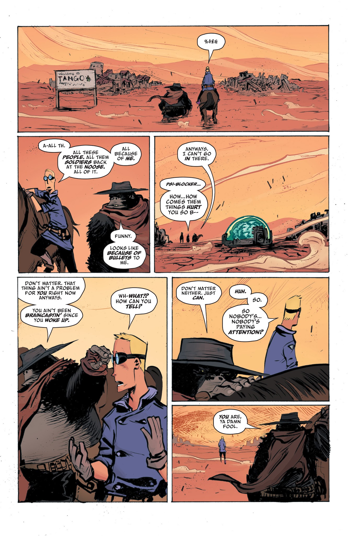 Read online Six-Gun Gorilla comic -  Issue #5 - 10