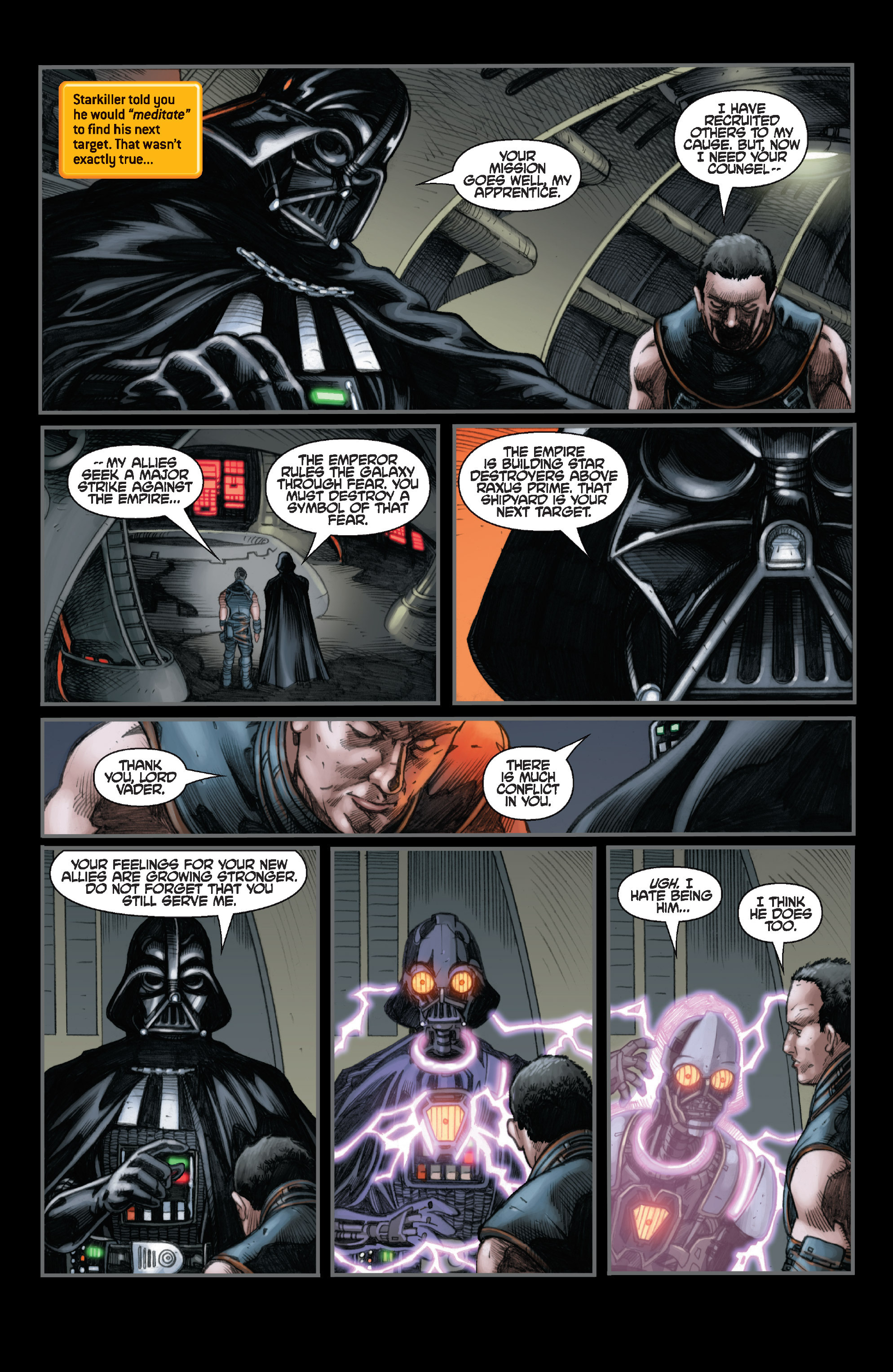 Read online Star Wars: The Force Unleashed comic -  Issue # Full - 85
