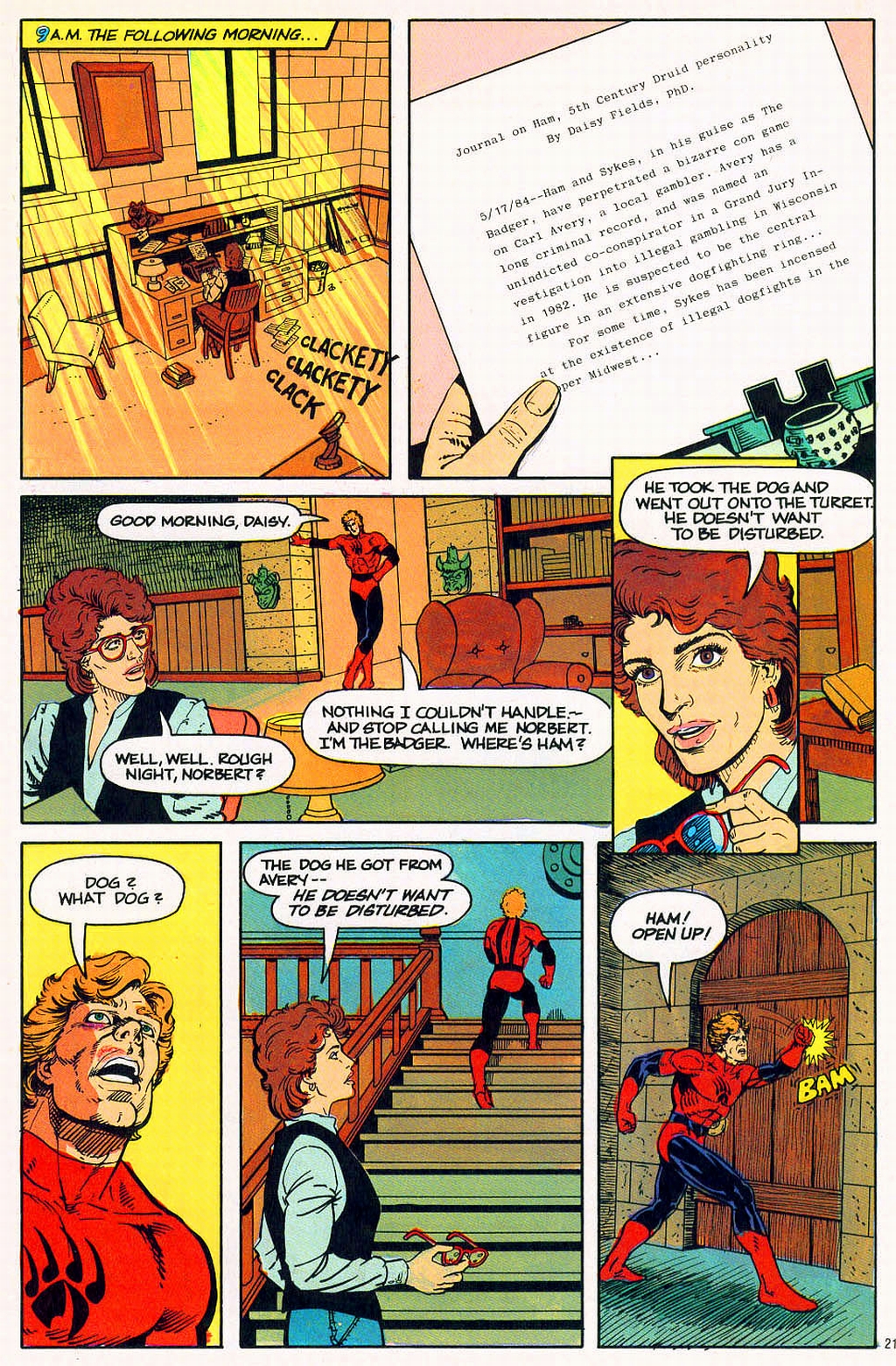 Read online The Badger comic -  Issue #4 - 22