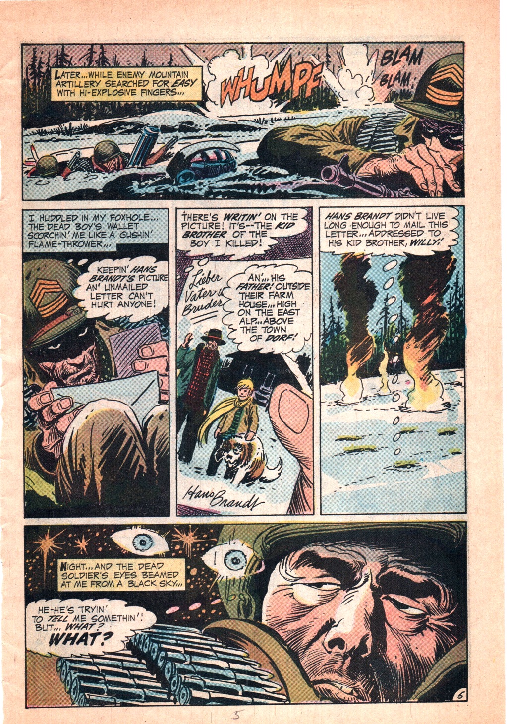 Read online Our Army at War (1952) comic -  Issue #228 - 5