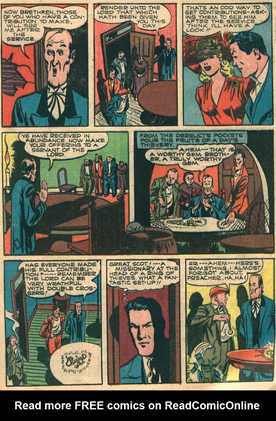 Read online Pep Comics comic -  Issue #26 - 17