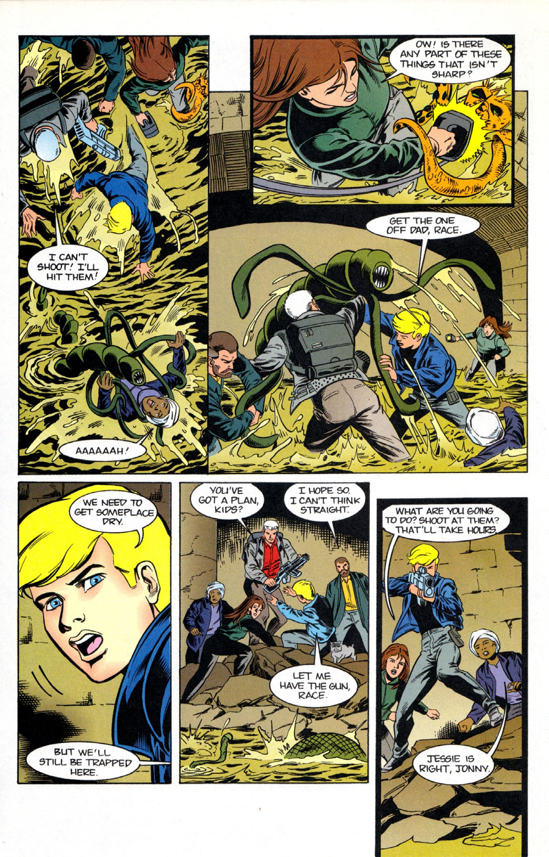 Read online The Real Adventures of Jonny Quest comic -  Issue #7 - 14