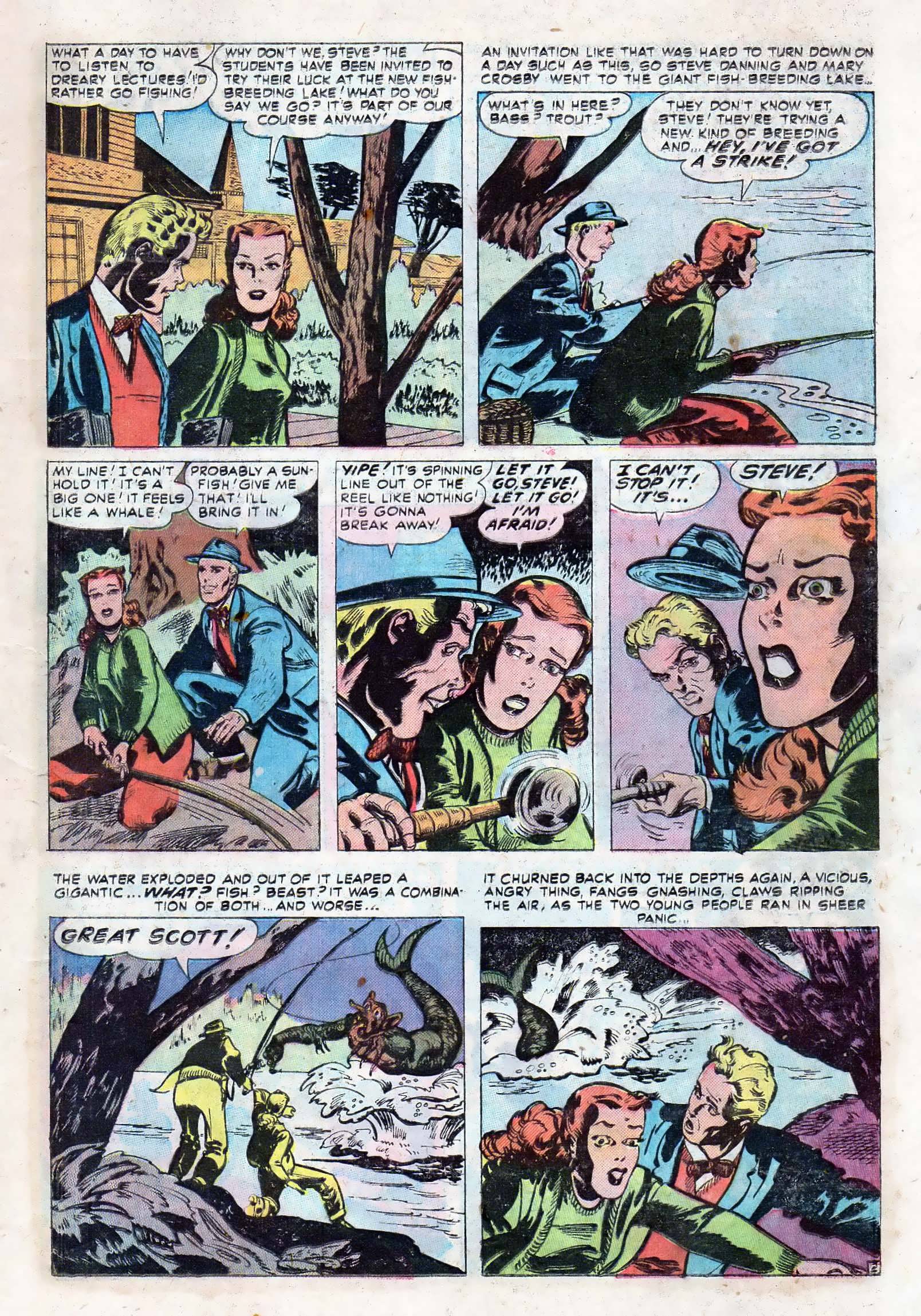 Read online Adventures into Weird Worlds comic -  Issue #10 - 10