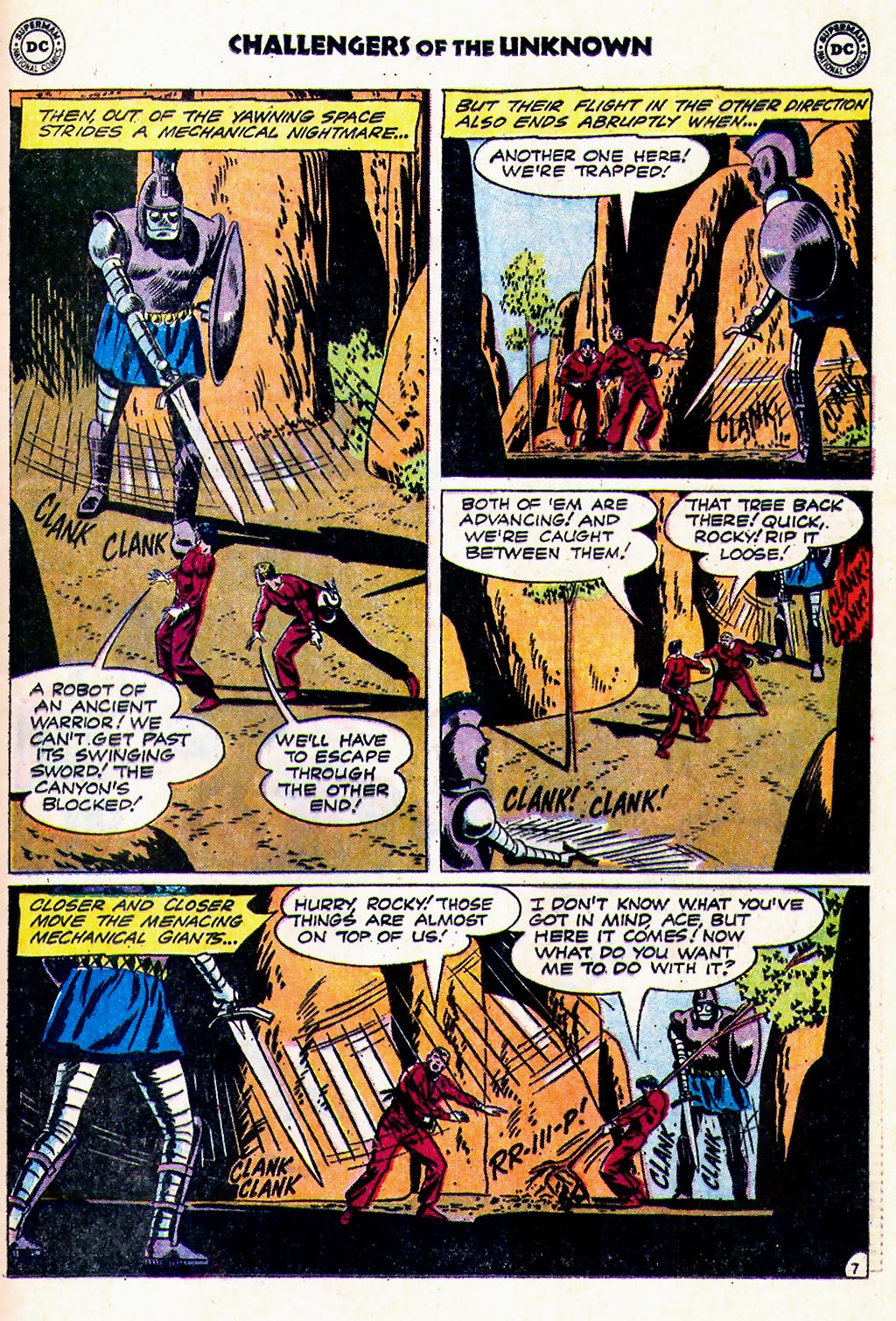 Challengers of the Unknown (1958) Issue #23 #23 - English 9