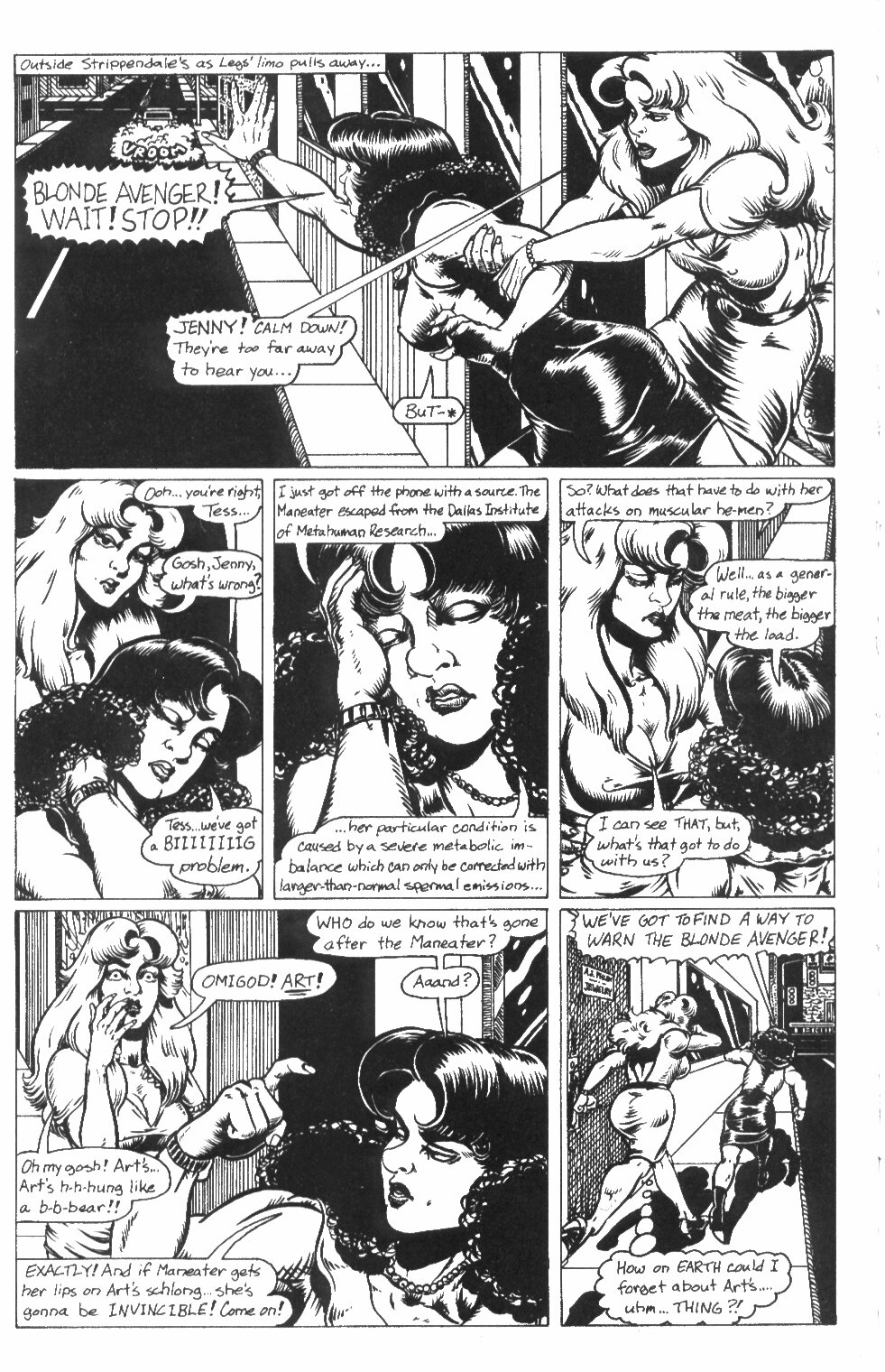 Read online The Blonde Avenger comic -  Issue #3 - 4