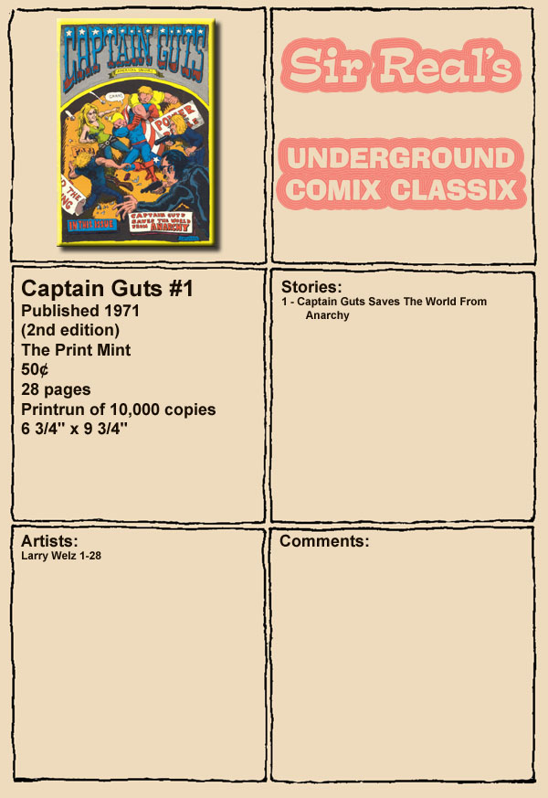 Read online Captain Guts comic -  Issue #1 - 28
