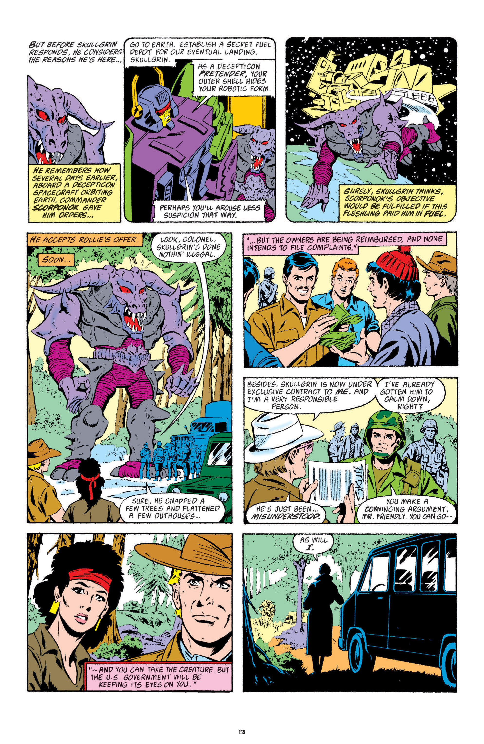 Read online The Transformers Classics comic -  Issue # TPB 4 - 160
