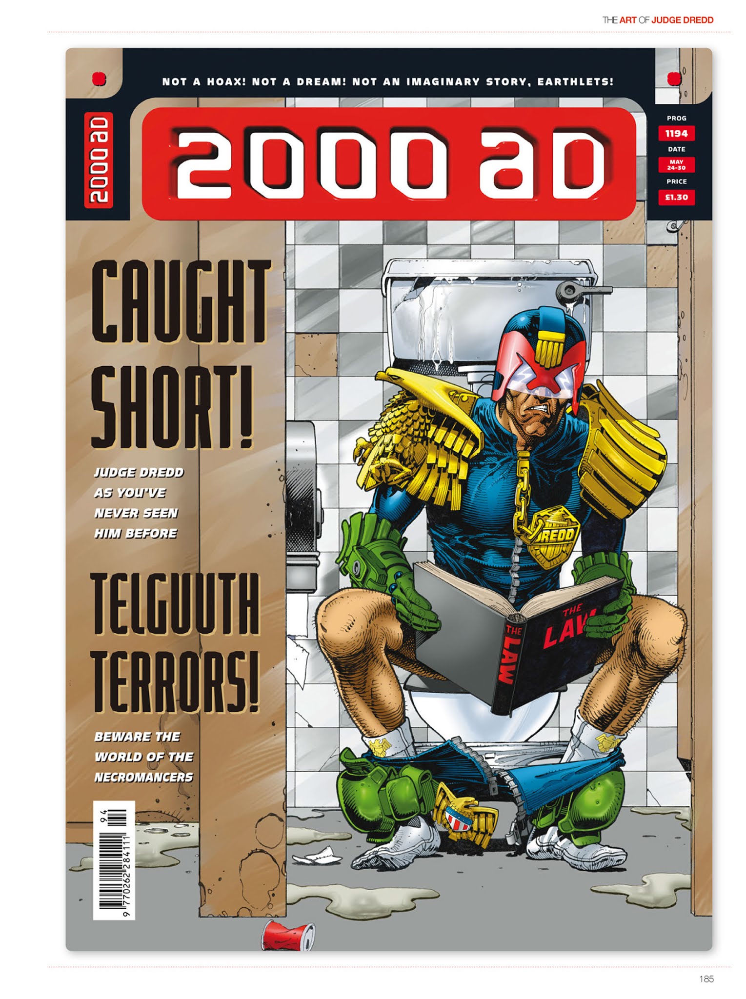 Read online The Art of Judge Dredd: Featuring 35 Years of Zarjaz Covers comic -  Issue # TPB (Part 3) - 6