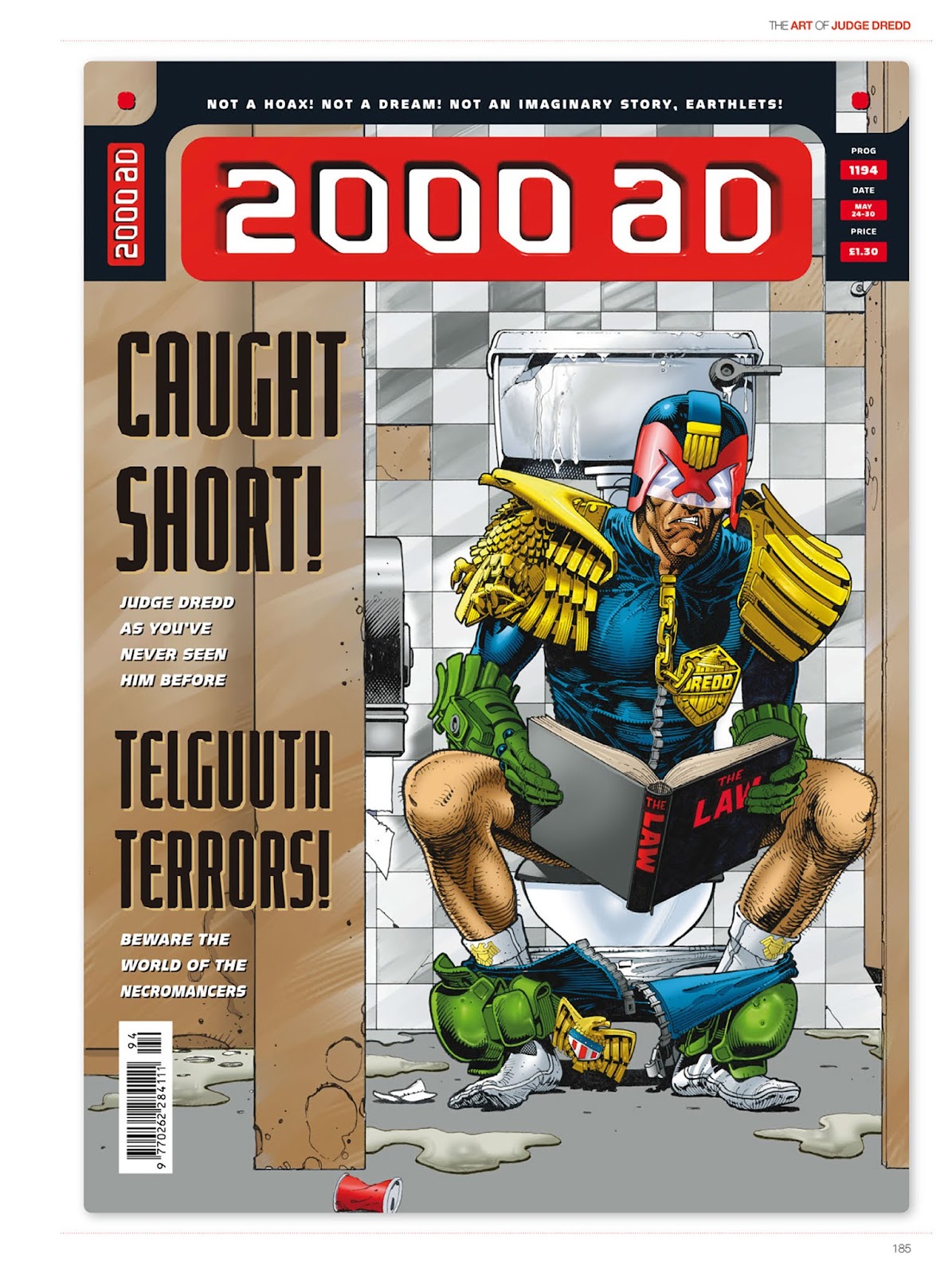 The Art of Judge Dredd: Featuring 35 Years of Zarjaz Covers issue TPB (Part 3) - Page 6
