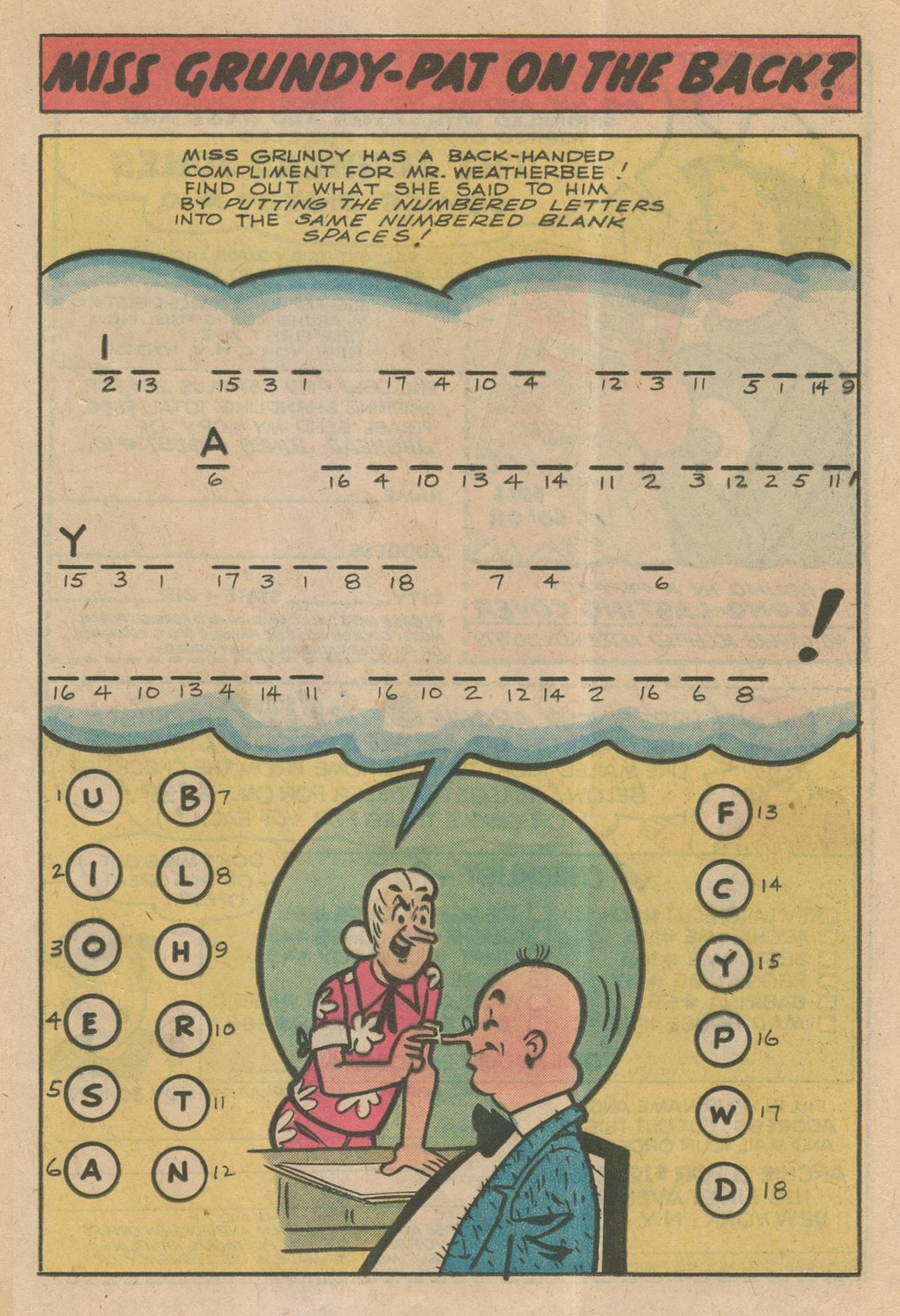 Read online Archie's Joke Book Magazine comic -  Issue #259 - 17