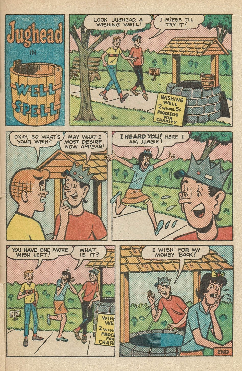 Read online Jughead's Jokes comic -  Issue #2 - 21