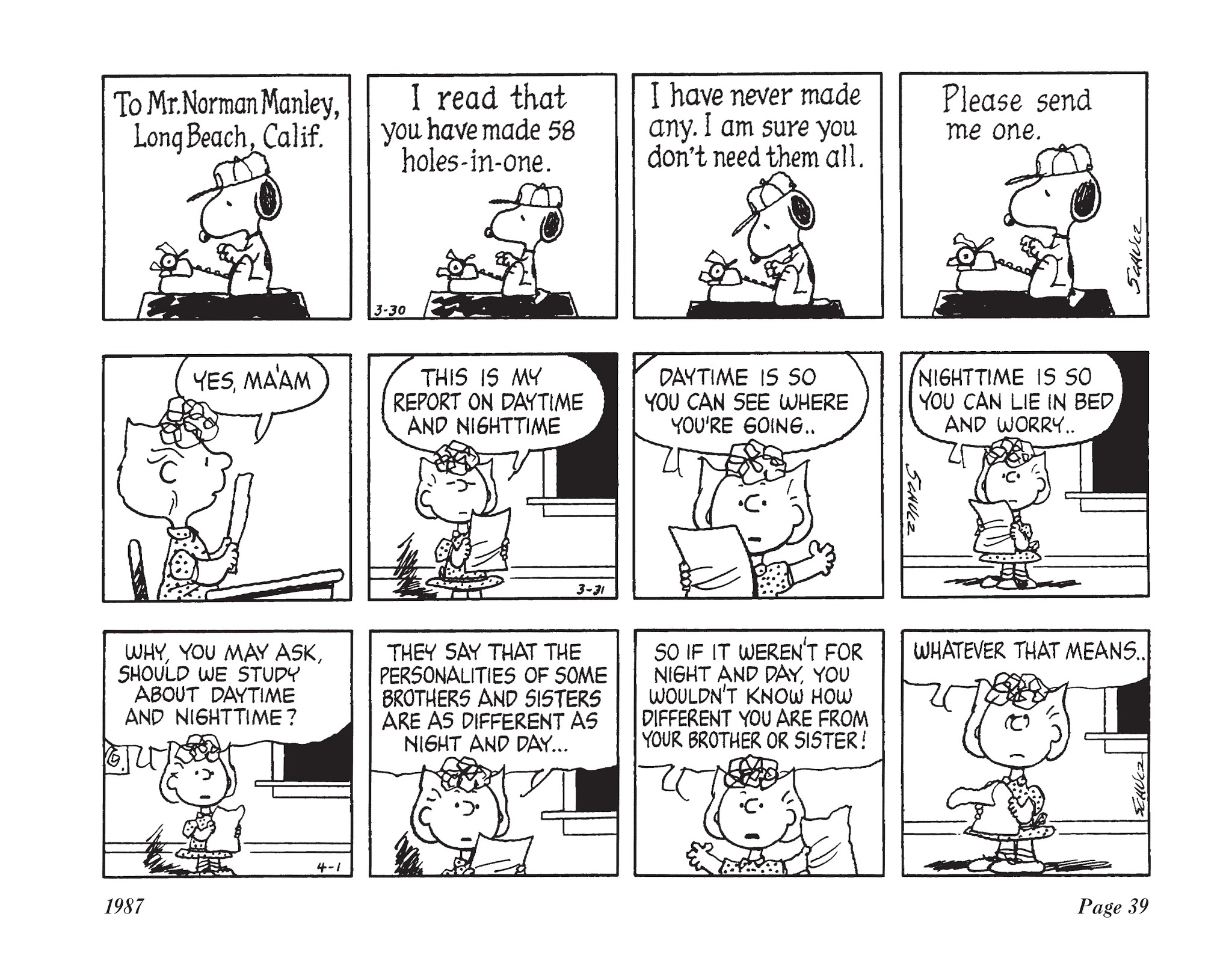 Read online The Complete Peanuts comic -  Issue # TPB 19 - 54