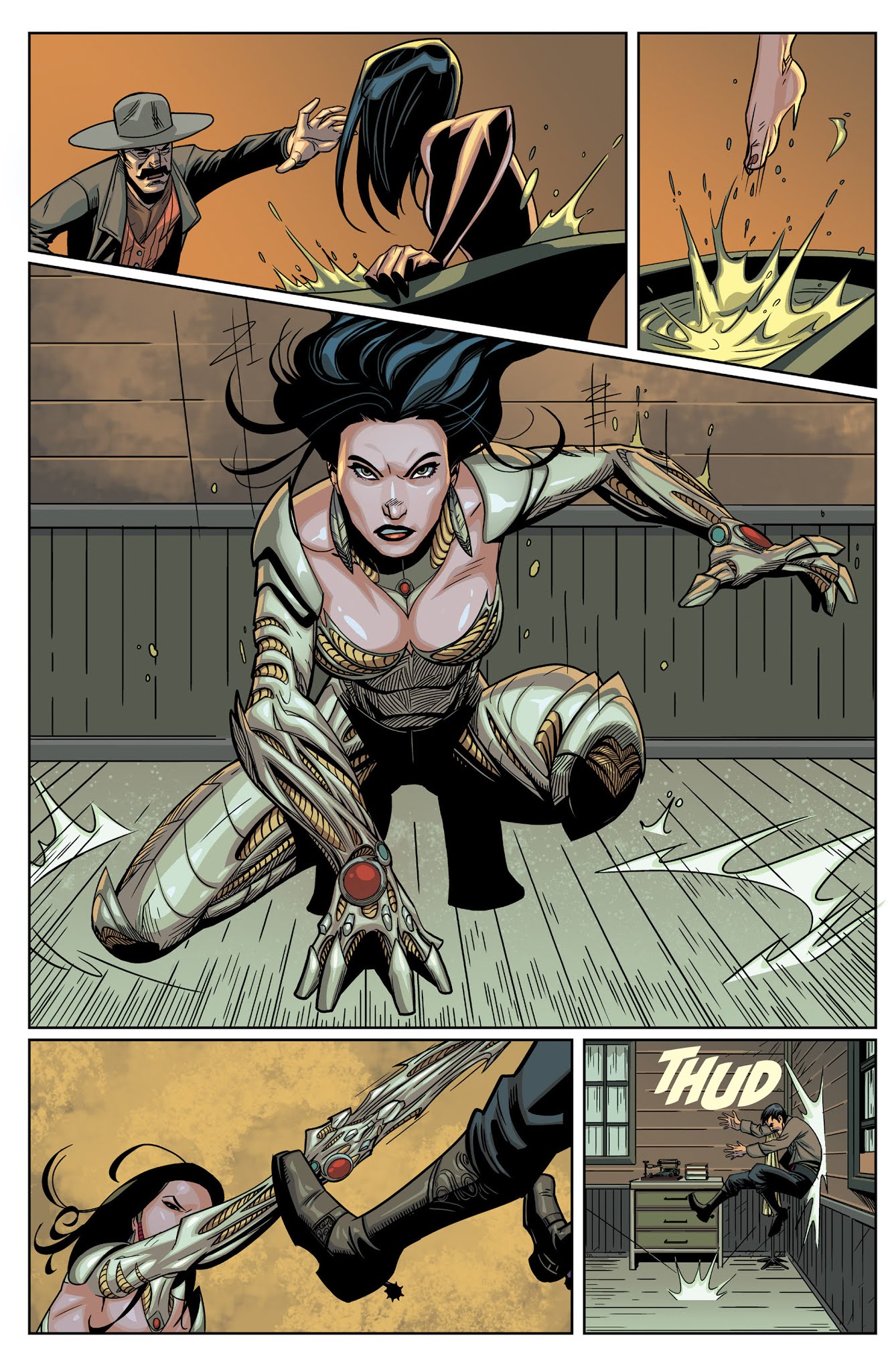 Read online Witchblade: Day of the Outlaws comic -  Issue # Full - 6