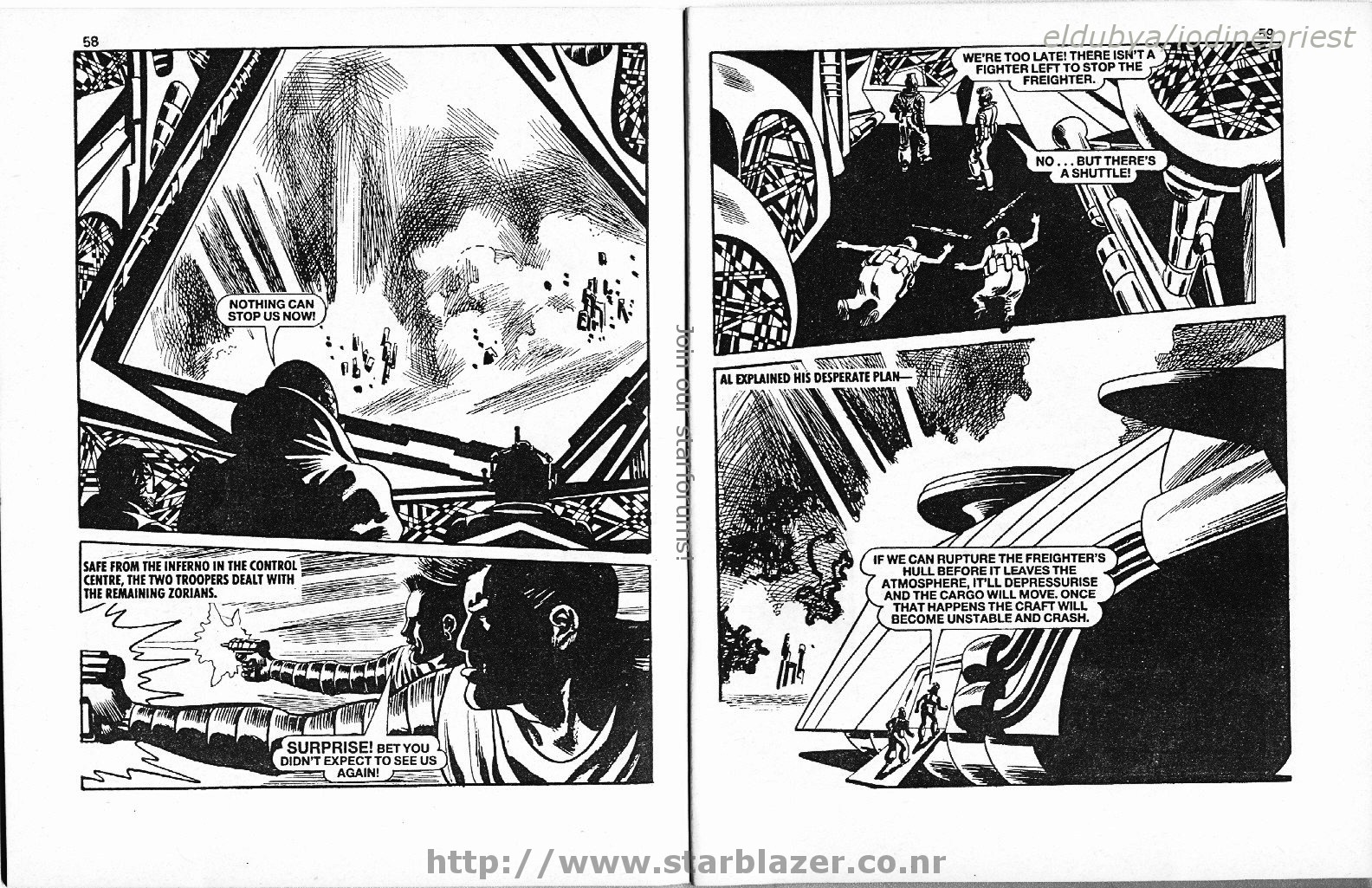 Read online Starblazer comic -  Issue #189 - 31