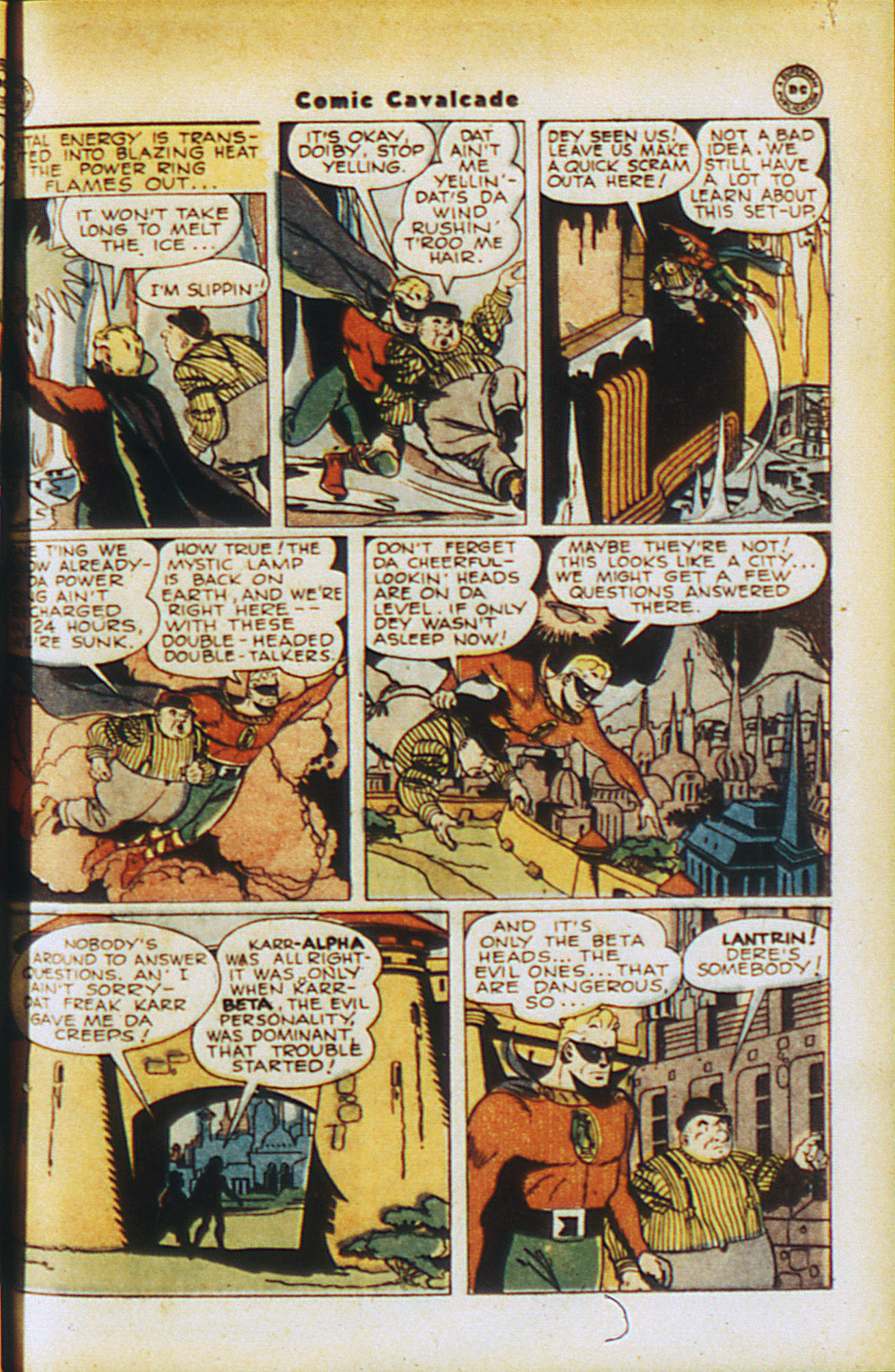 Read online Comic Cavalcade comic -  Issue #16 - 68