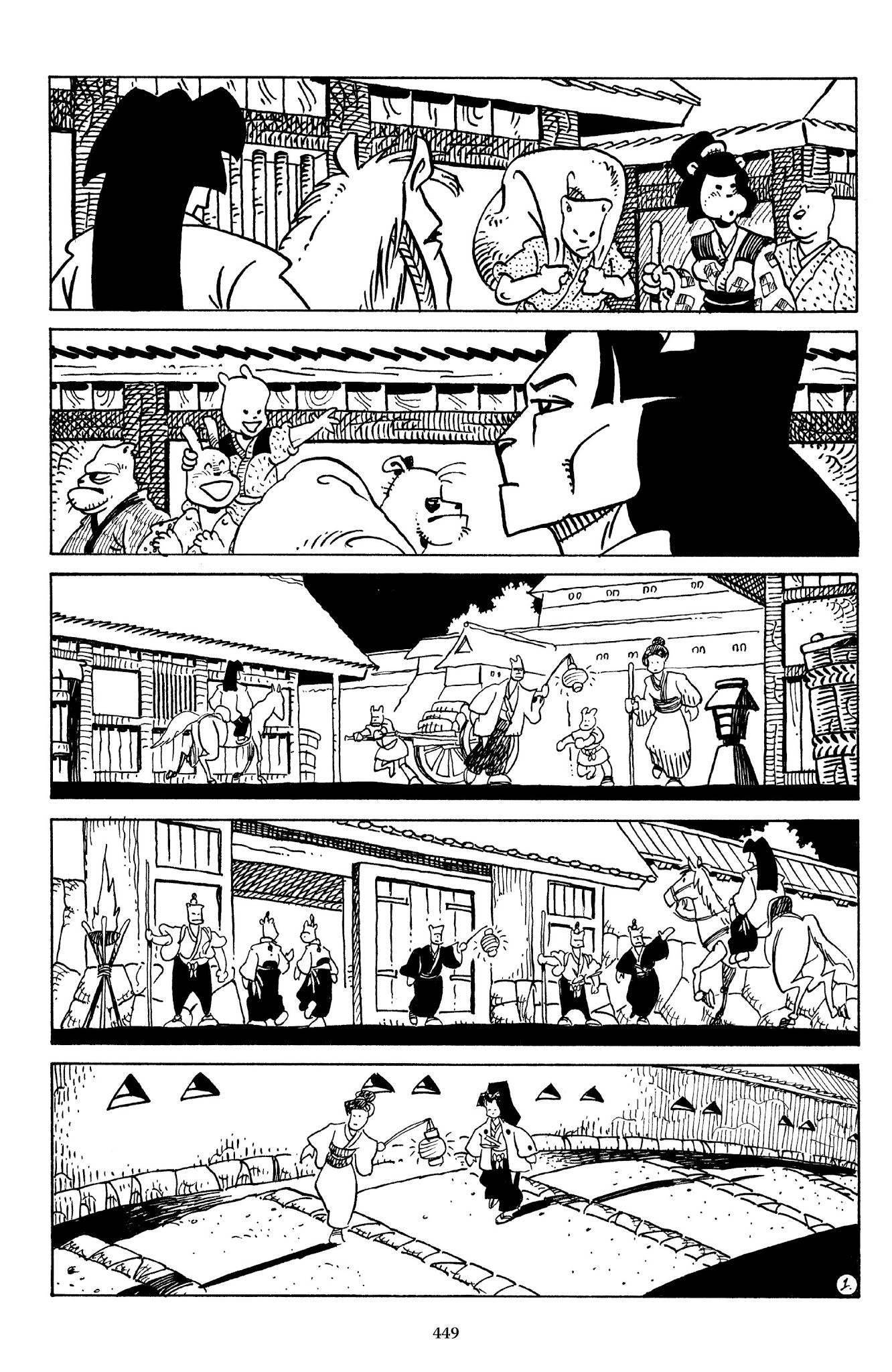 Read online The Usagi Yojimbo Saga comic -  Issue # TPB 3 - 445