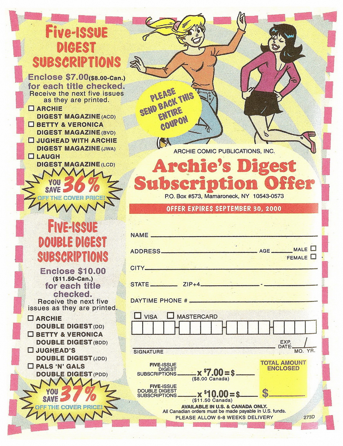 Read online Jughead's Double Digest Magazine comic -  Issue #70 - 193