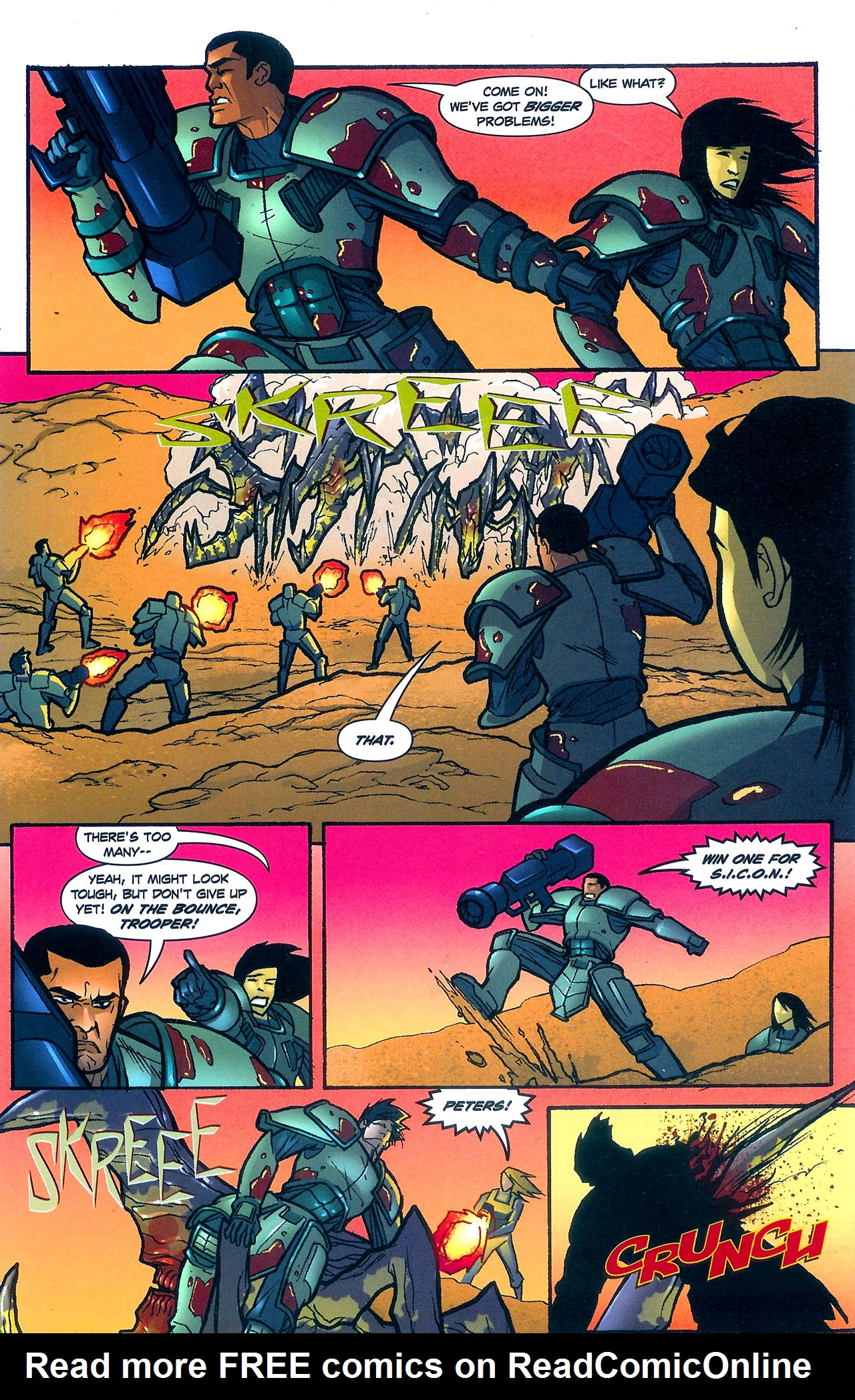 Read online Starship Troopers (2007) comic -  Issue #2 - 18