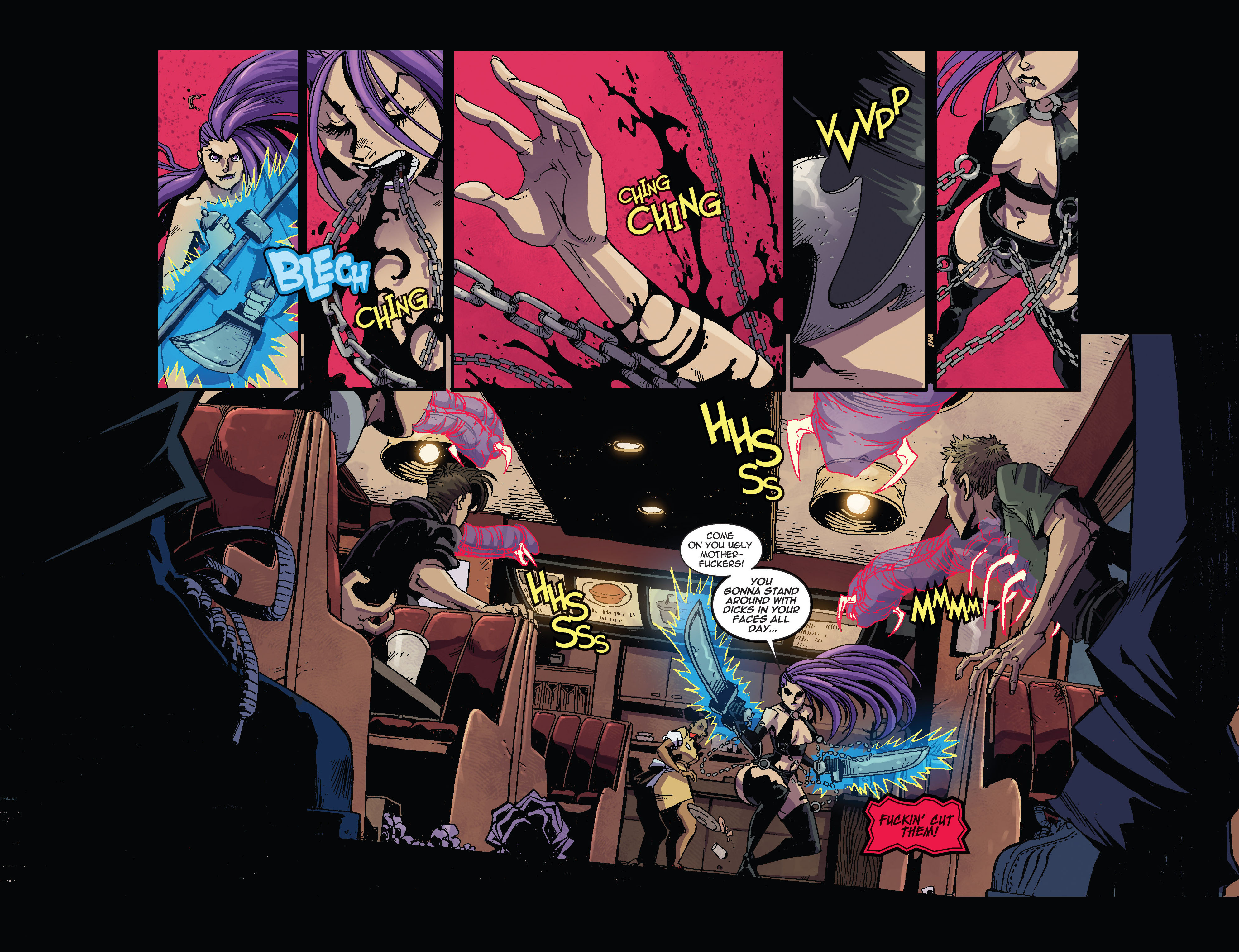 Read online Vampblade comic -  Issue #5 - 8