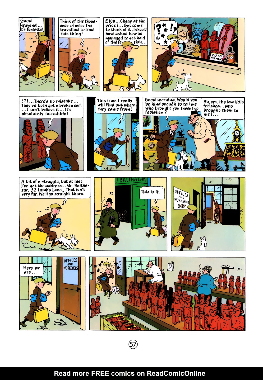The Adventures of Tintin issue 6 - Page 60