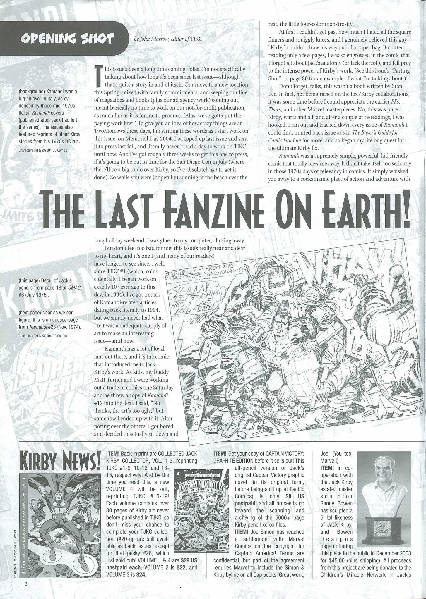 Read online The Jack Kirby Collector comic -  Issue #40 - 4