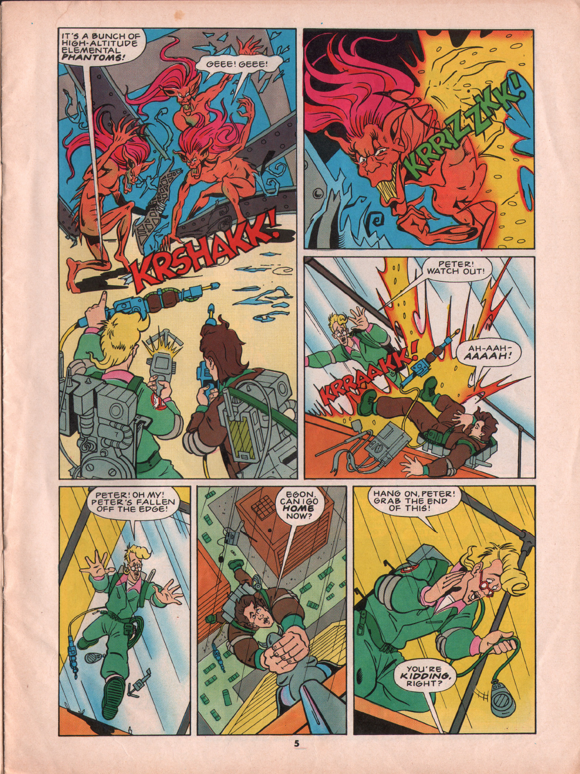 Read online The Real Ghostbusters comic -  Issue #8 - 5