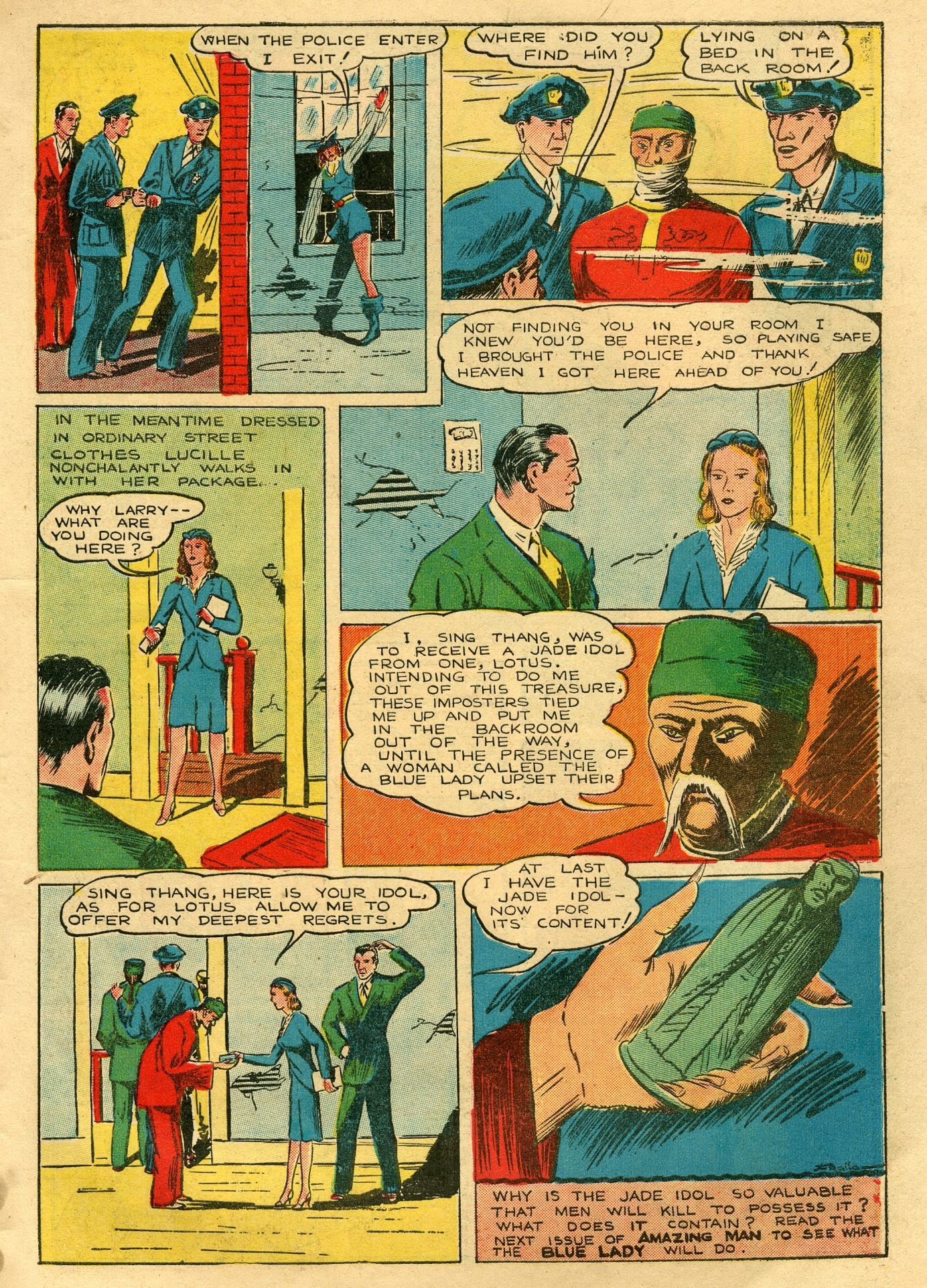 Read online Amazing Man Comics comic -  Issue #24 - 59