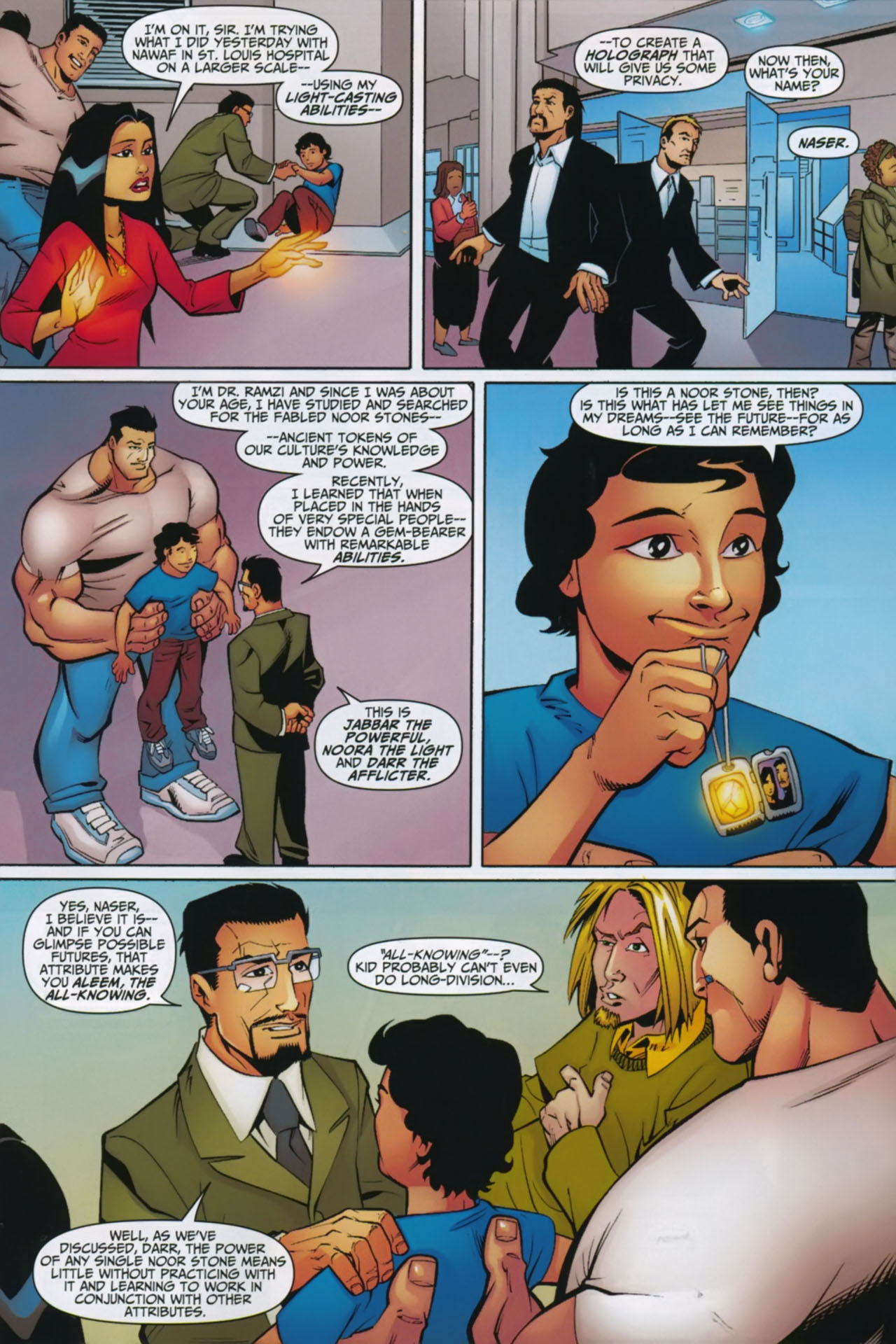 Read online The 99 comic -  Issue #1 - 15