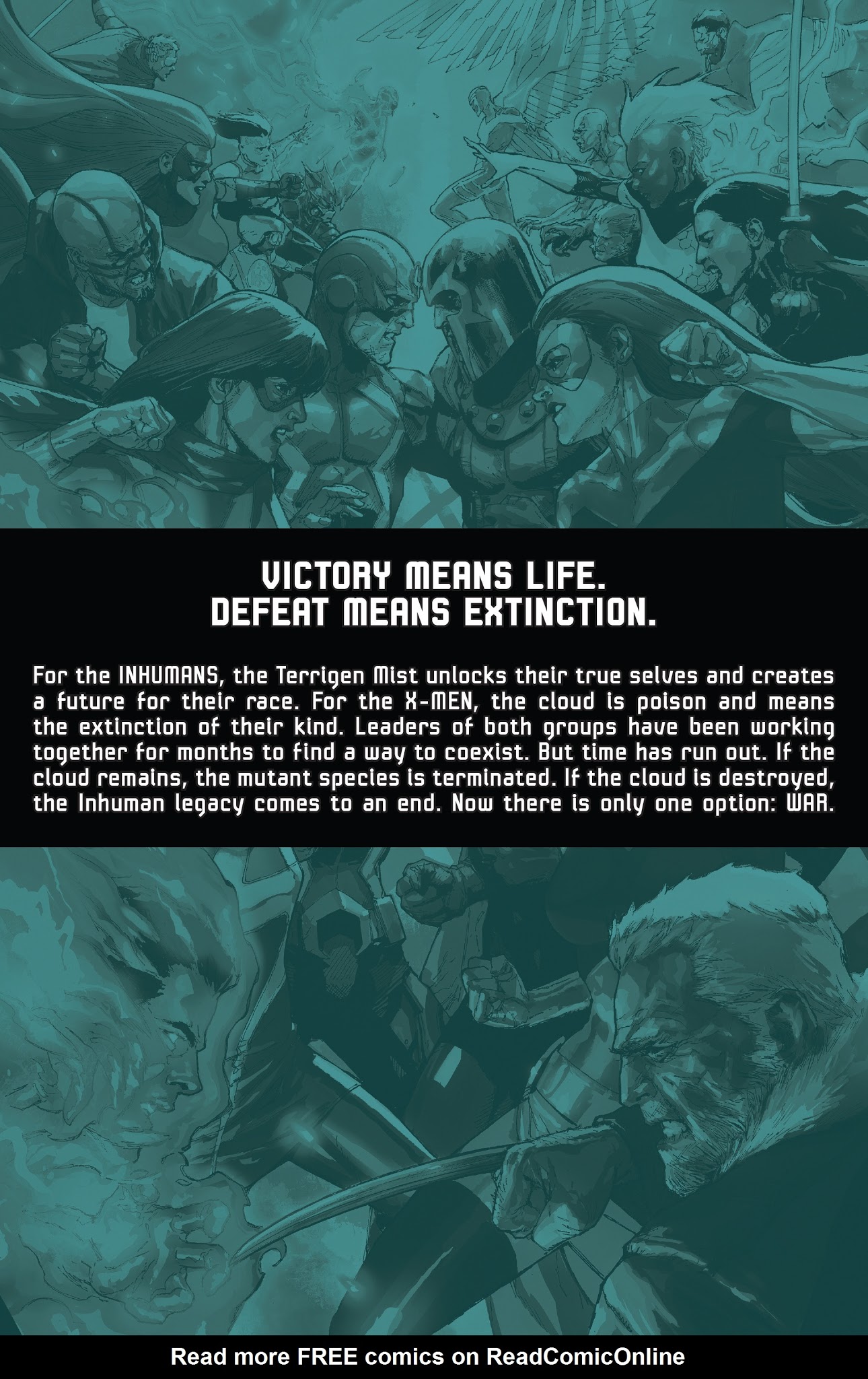 Read online Inhumans Vs. X-Men comic -  Issue # _TPB - 82