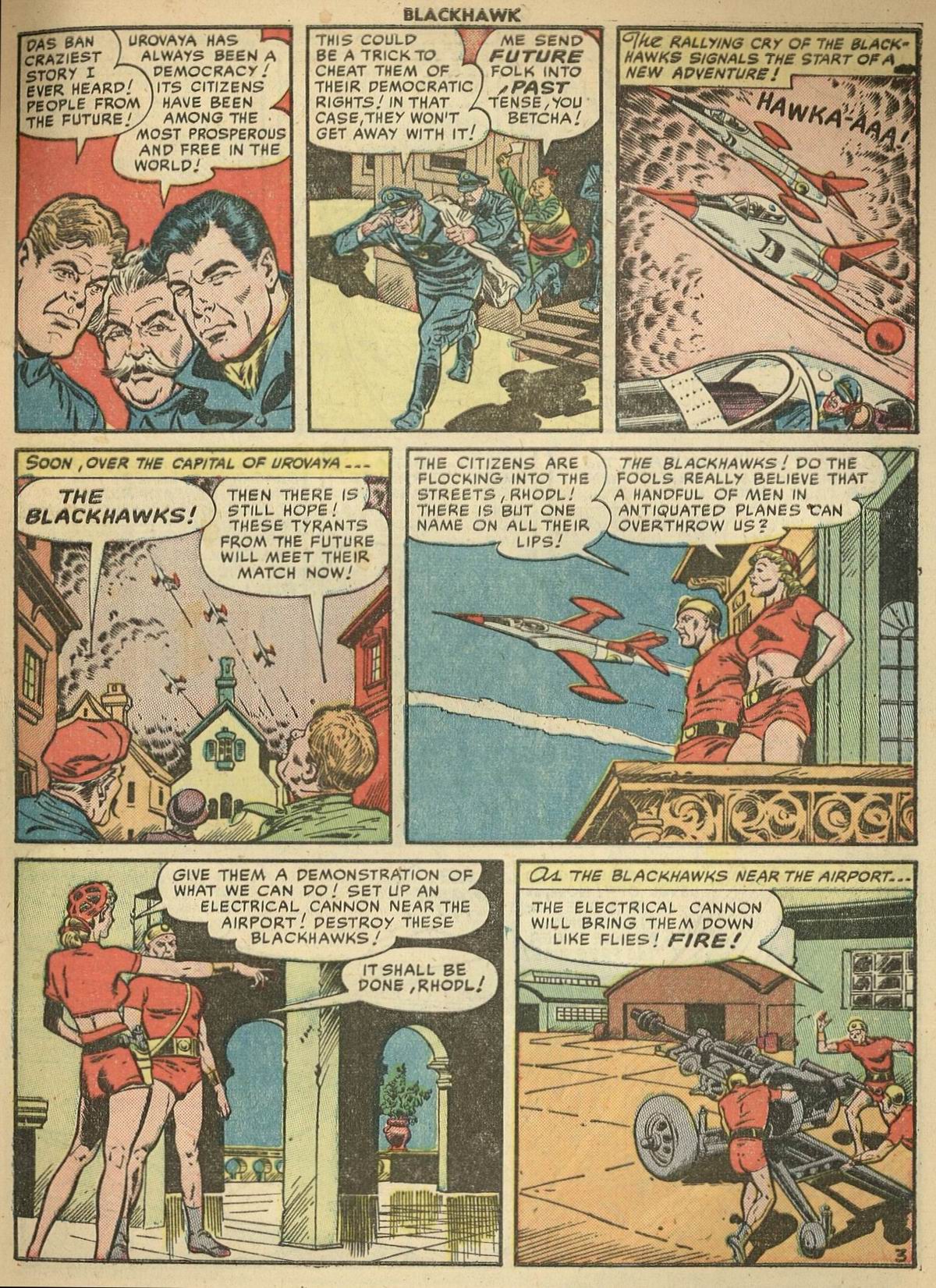 Read online Blackhawk (1957) comic -  Issue #47 - 6