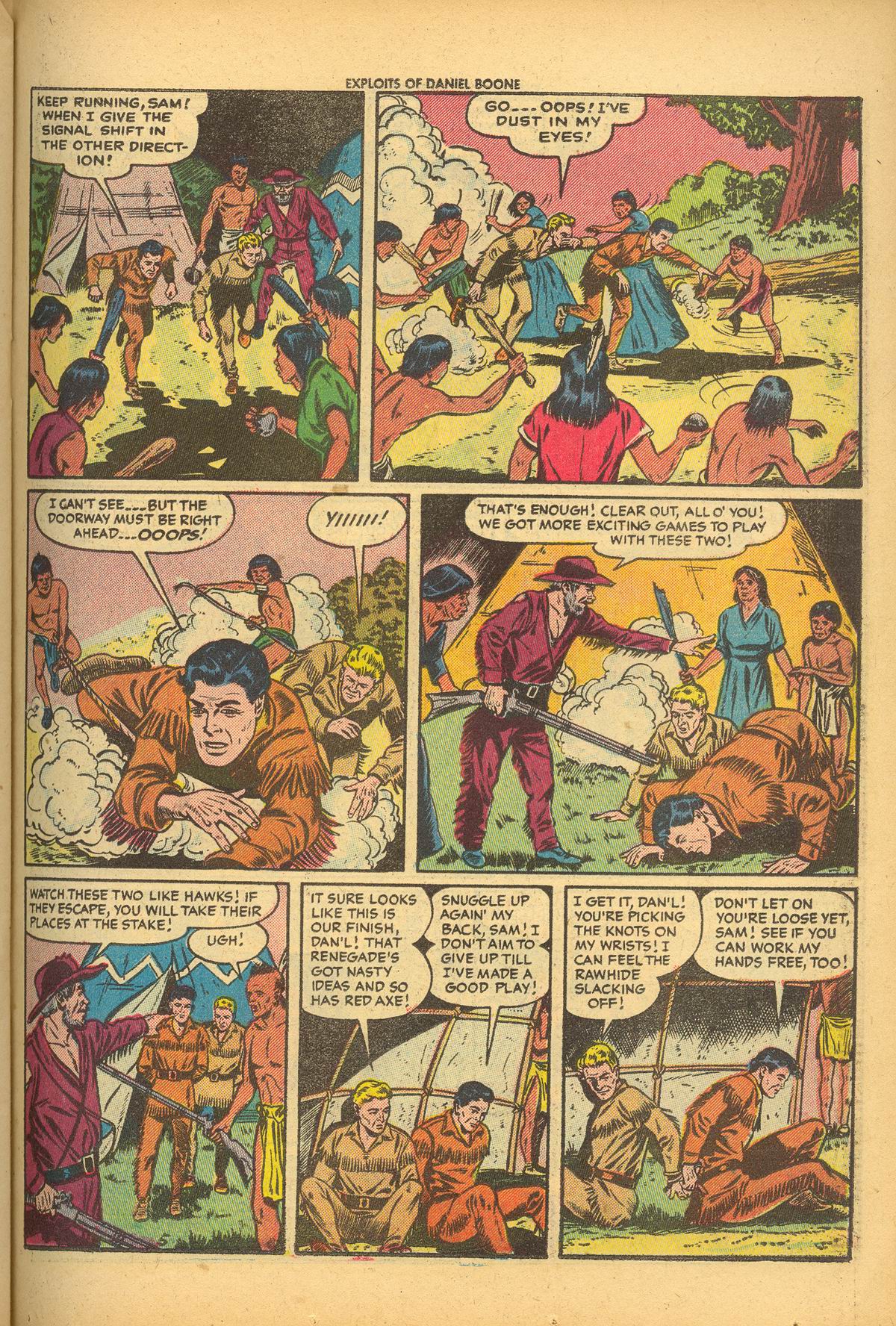 Read online Exploits of Daniel Boone comic -  Issue #2 - 23