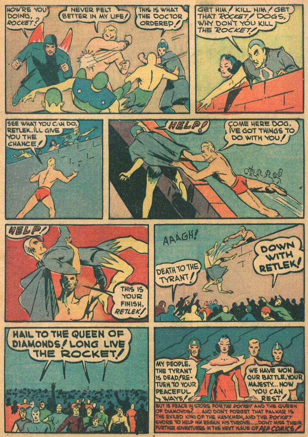 Read online Pep Comics comic -  Issue #9 - 53