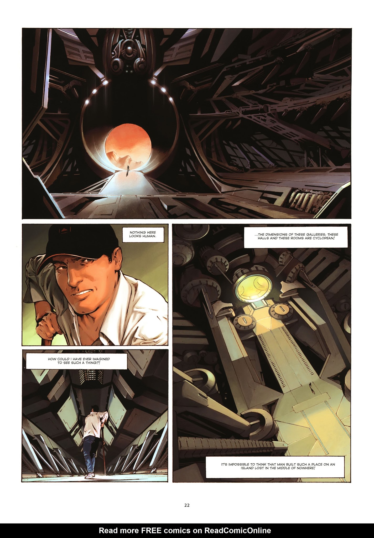 Read online Prometheus comic -  Issue #3 - 21