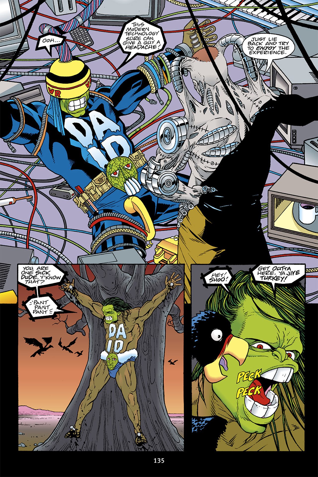 Read online The Mask Omnibus comic -  Issue # _TPB 2 - 134