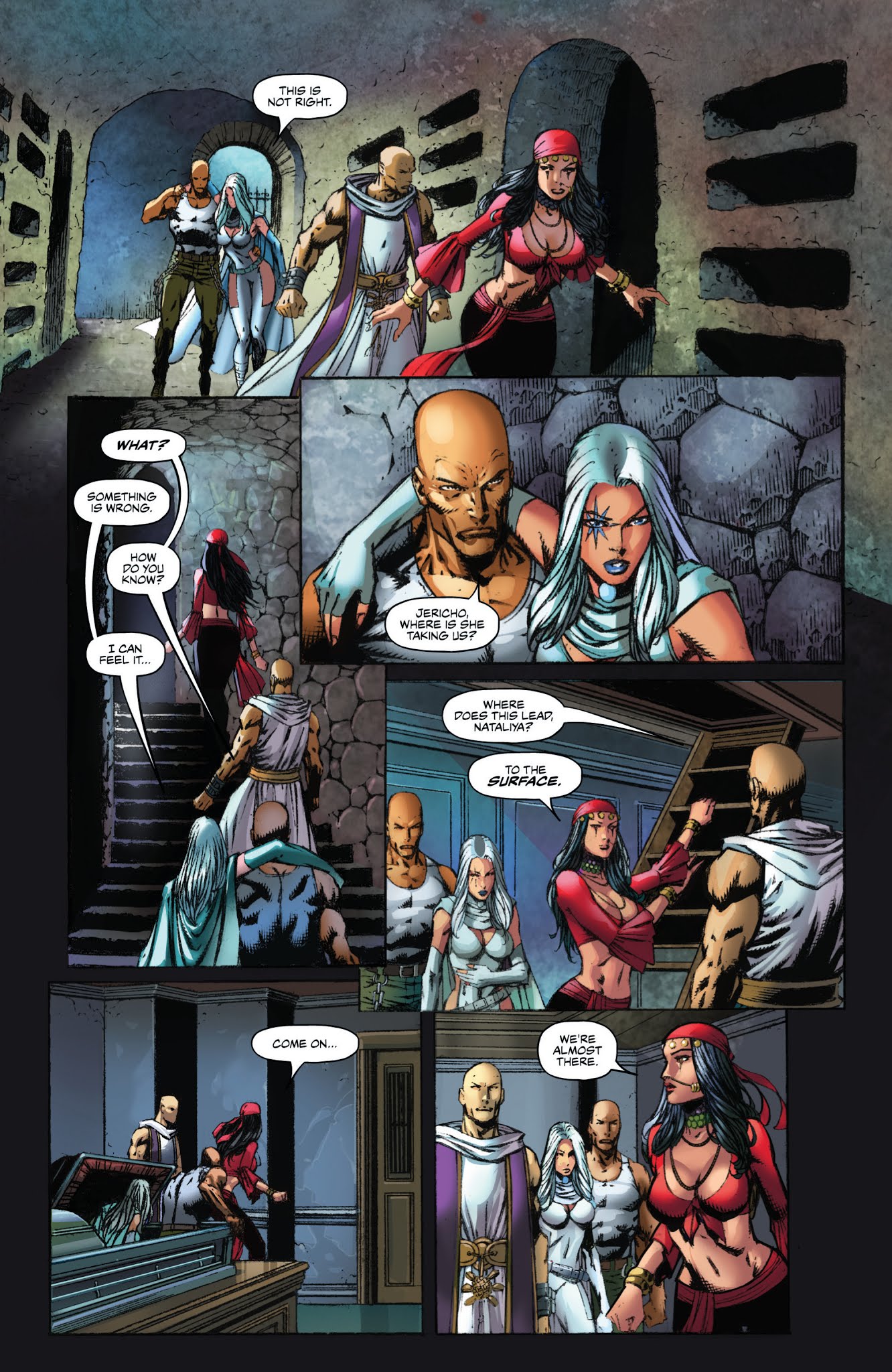 Read online Grimm Fairy Tales: Tarot comic -  Issue #6 - 16