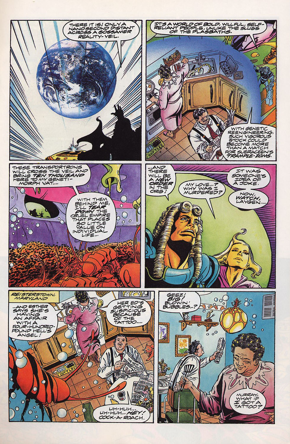 Read online Warriors of Plasm comic -  Issue #1 - 12
