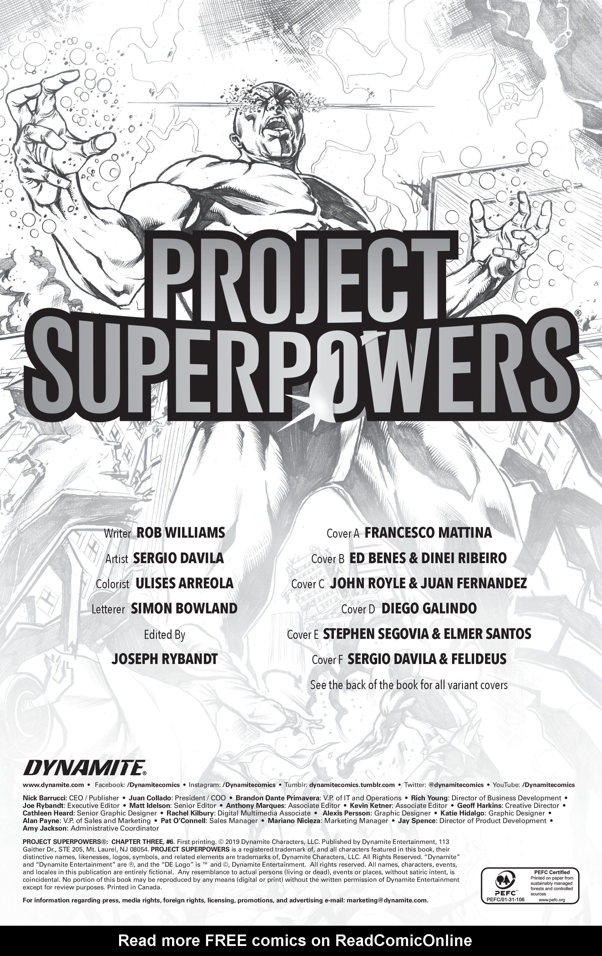 Read online Project Superpowers: Chapter Three comic -  Issue #6 - 7