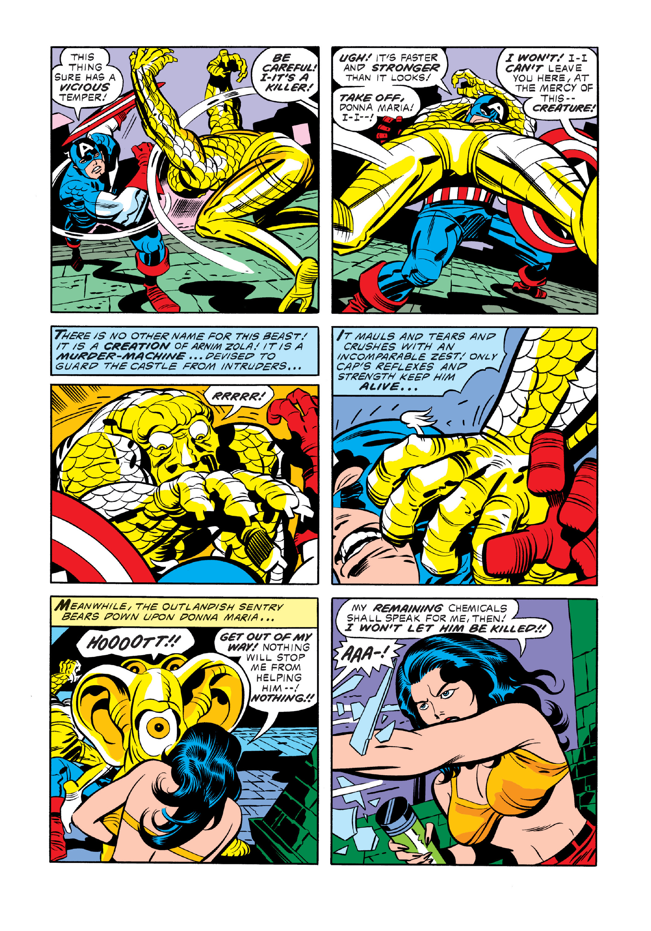 Read online Marvel Masterworks: Captain America comic -  Issue # TPB 11 (Part 3) - 12