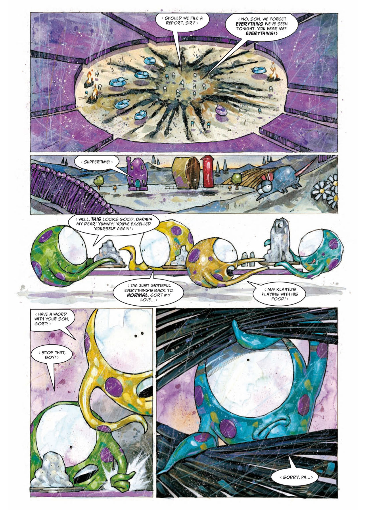 Read online Judge Dredd Megazine (Vol. 5) comic -  Issue #335 - 100
