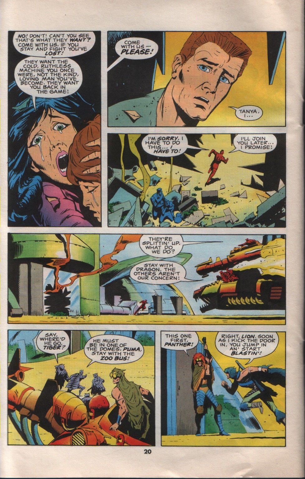 Read online Dragon's Claws comic -  Issue #1 - 19