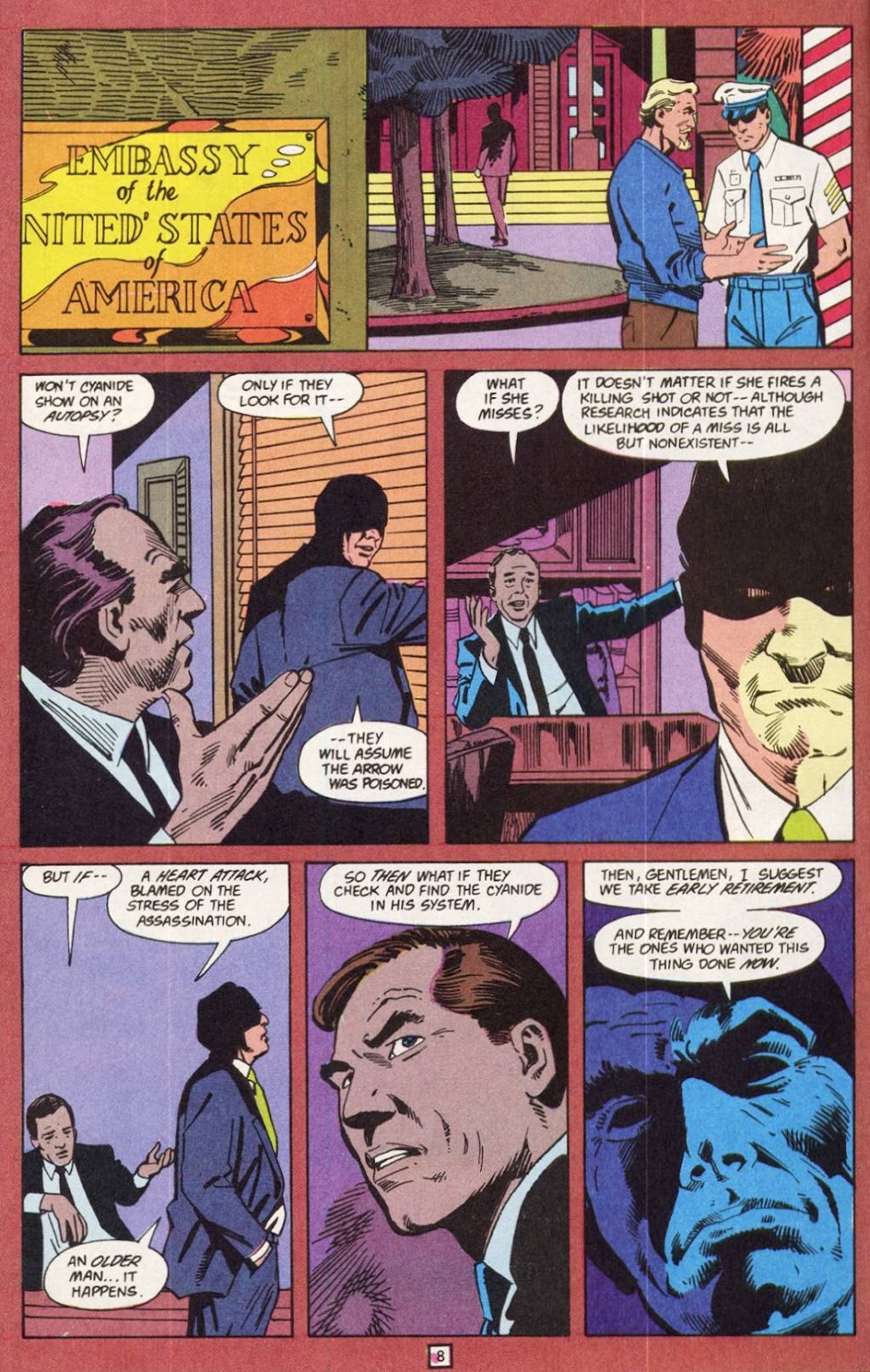 Green Arrow (1988) issue 24 - Page 8