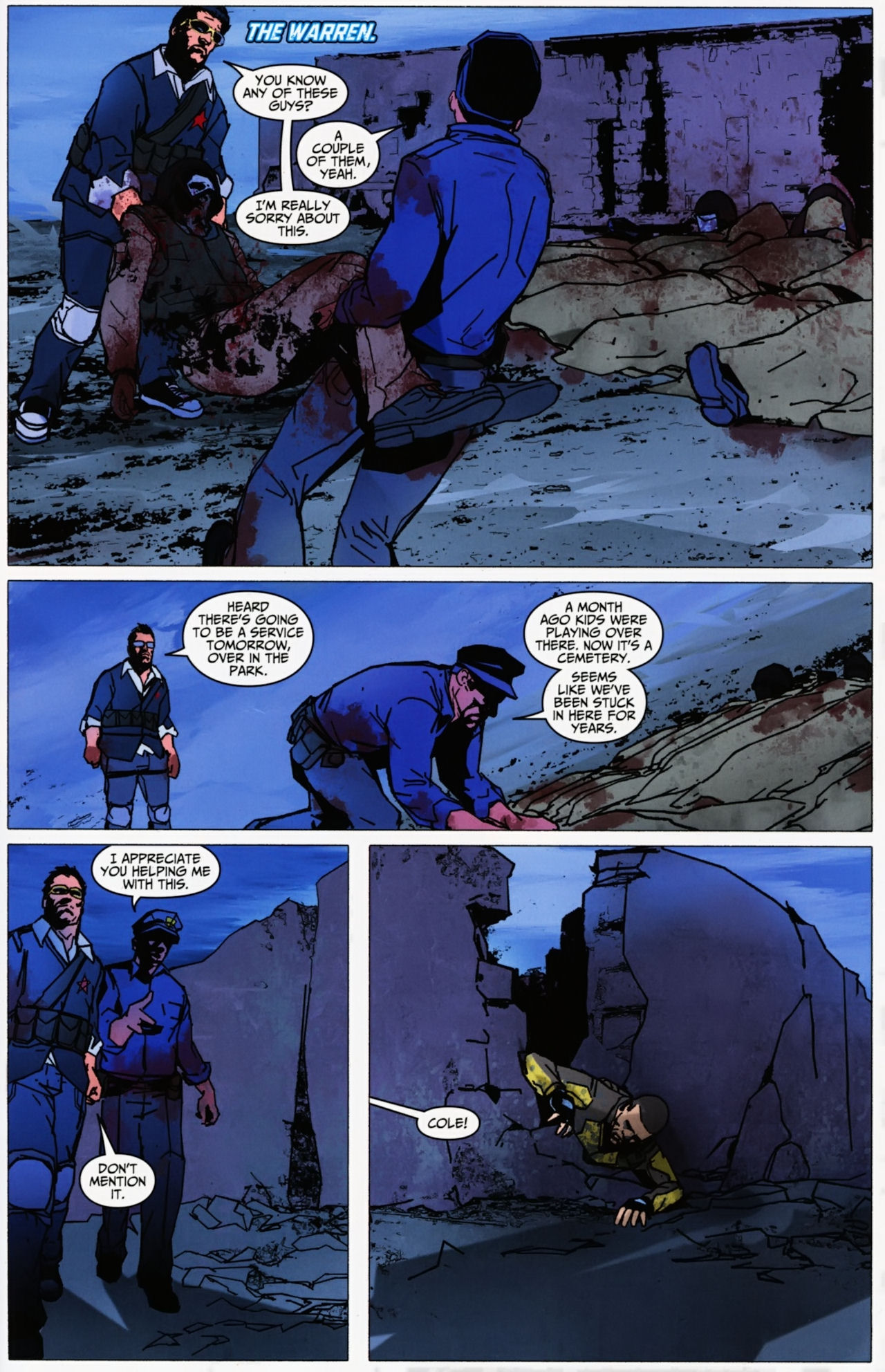 Read online inFamous comic -  Issue #3 - 17