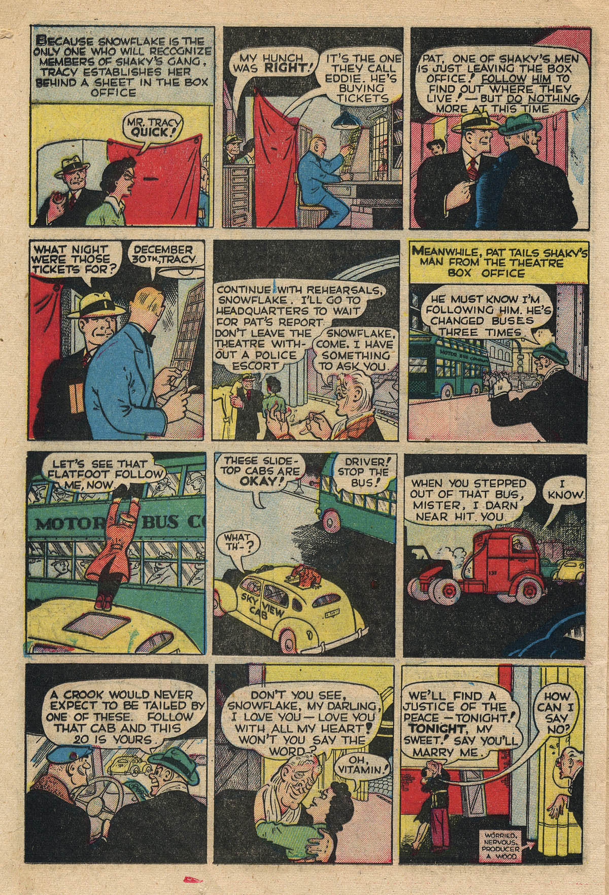 Read online Dick Tracy comic -  Issue #31 - 22
