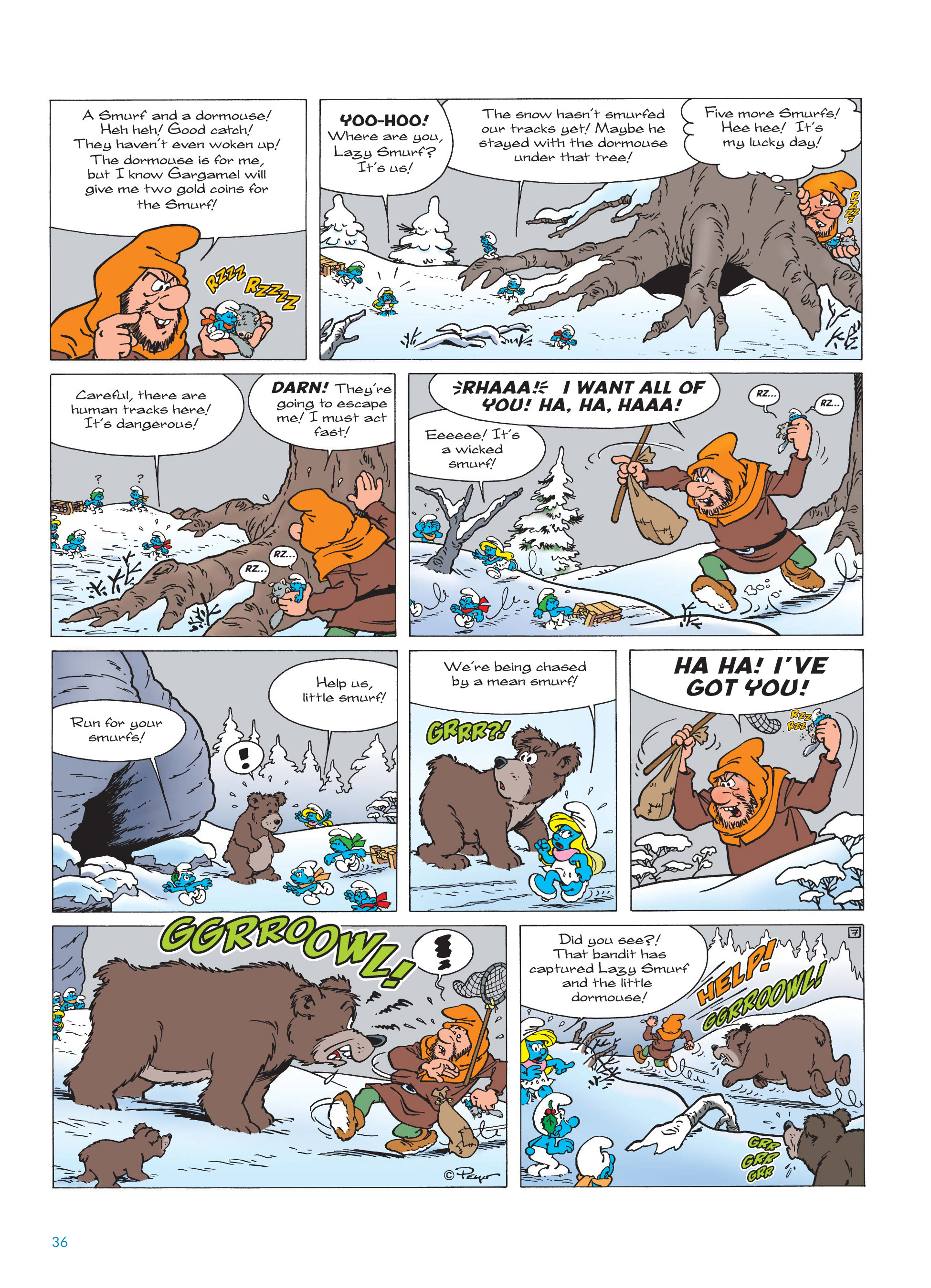 Read online The Smurfs Christmas comic -  Issue # Full - 36