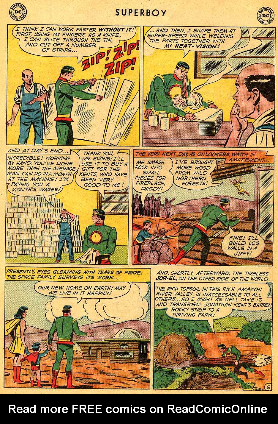 Read online Superboy (1949) comic -  Issue #95 - 7