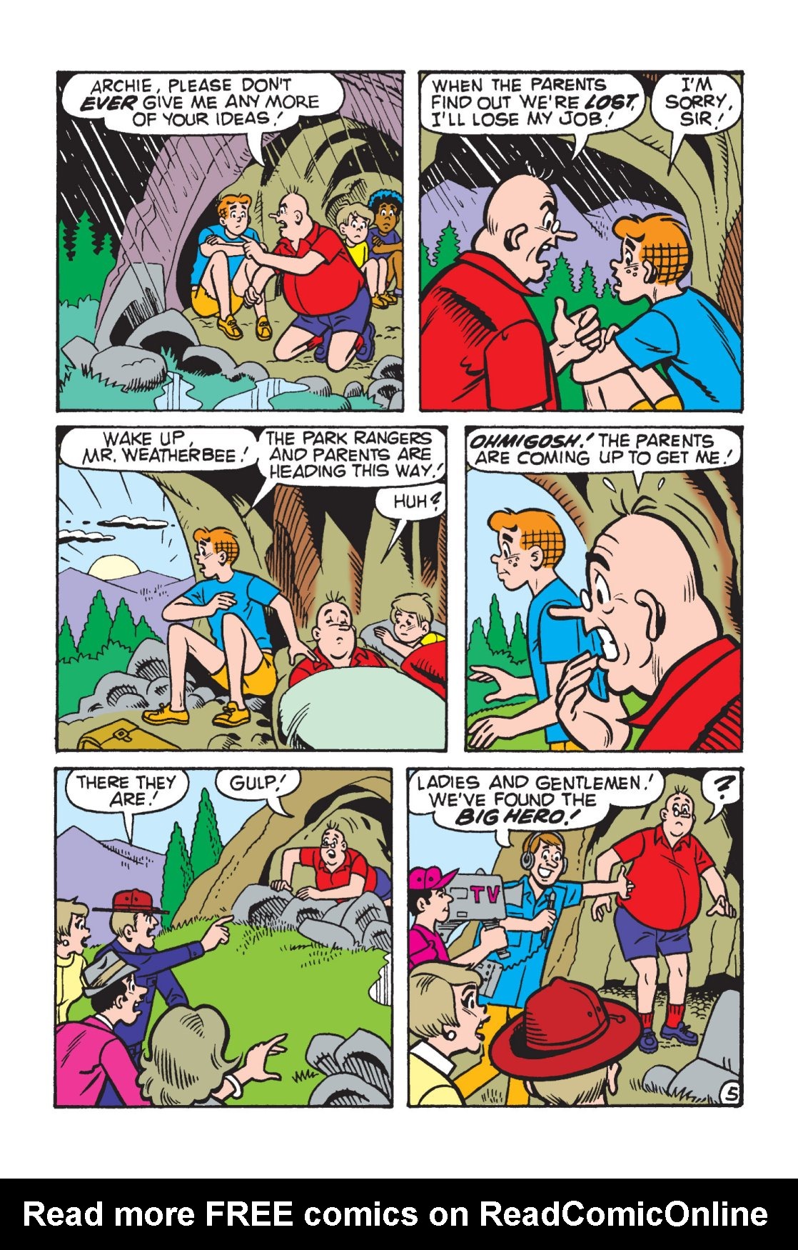 Read online Archie's Camp Tales comic -  Issue # TPB - 91