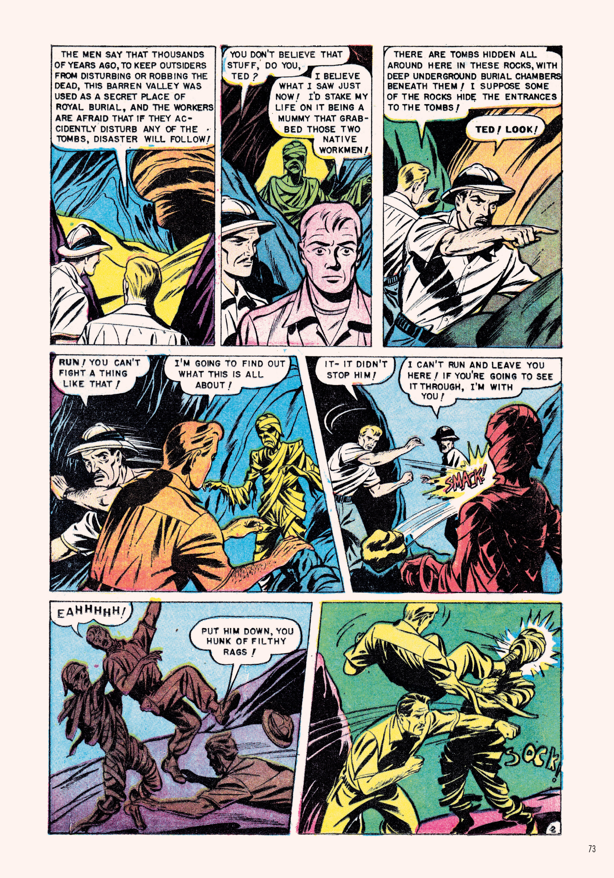 Read online Classic Monsters of Pre-Code Horror Comics: Mummies comic -  Issue # TPB - 73